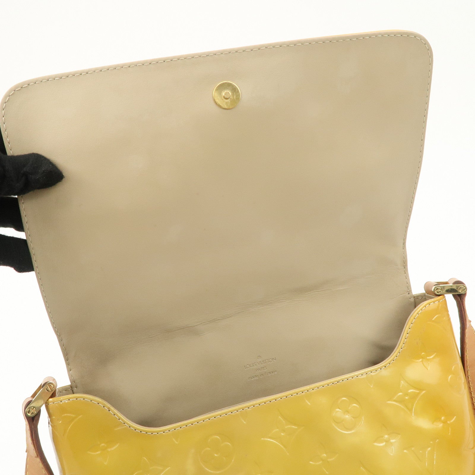 Louis Vuitton Monogram Vernis Thompson Street Jaune M91123 Used