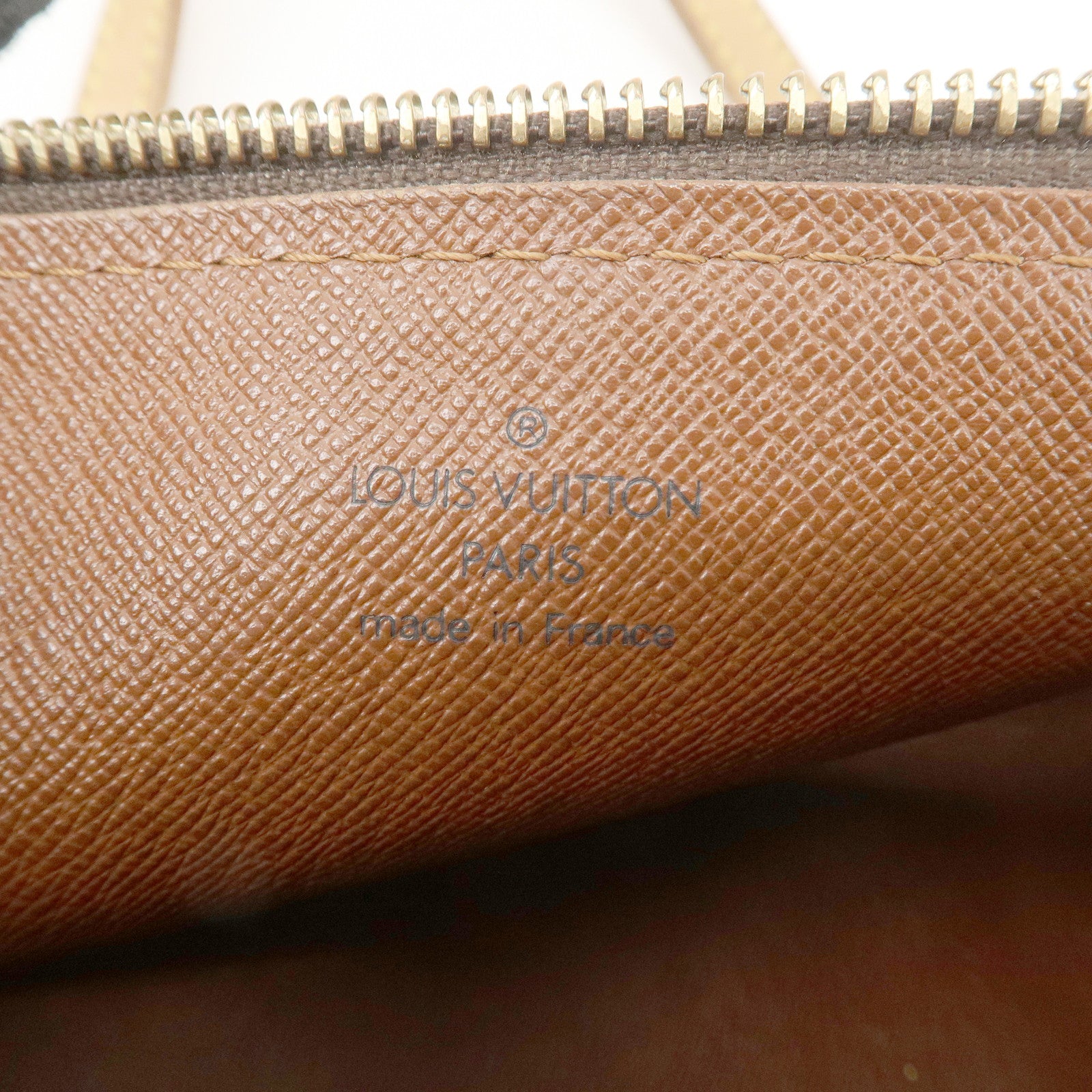 Louis Vuitton Monogram Papillon 30 Hand Bag Brown M51385 Used