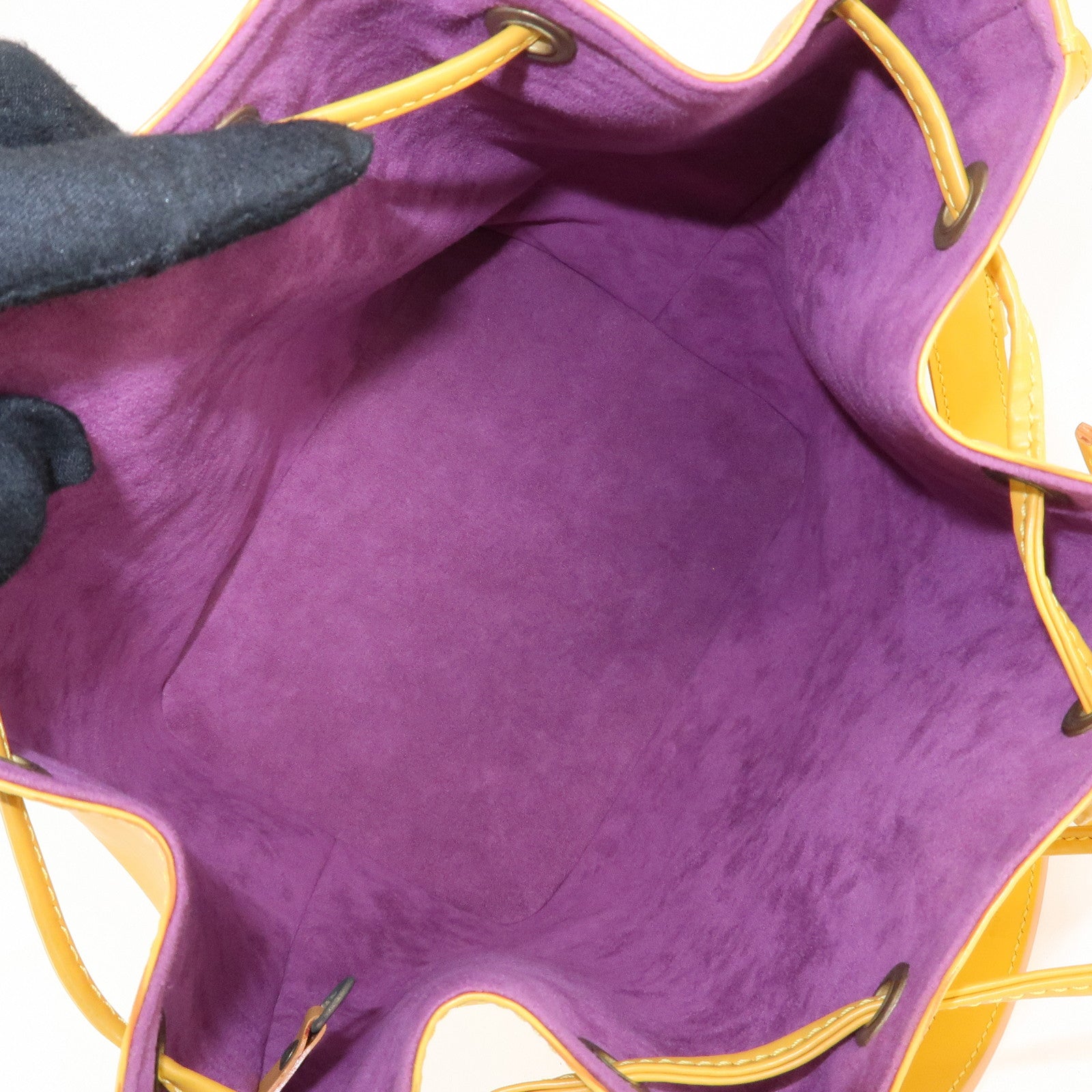 Louis Vuitton Epi Petit Noe Shoulder Bag Tassili Yellow M44109 Used