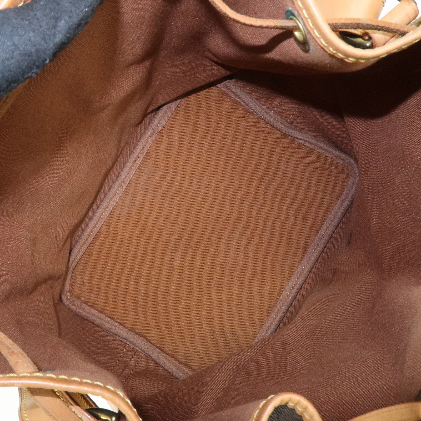 Louis Vuitton Monogram Petit Noe Shoulder Bag Brown M42226 Used