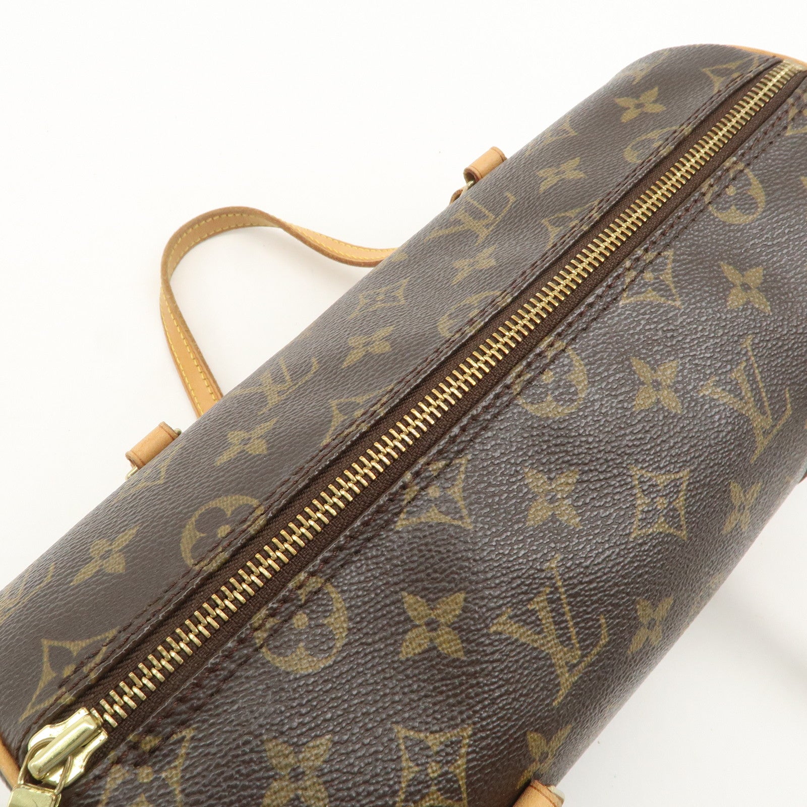 Louis Vuitton Monogram Papillon 26 Hand Bag New Style M51385 Used