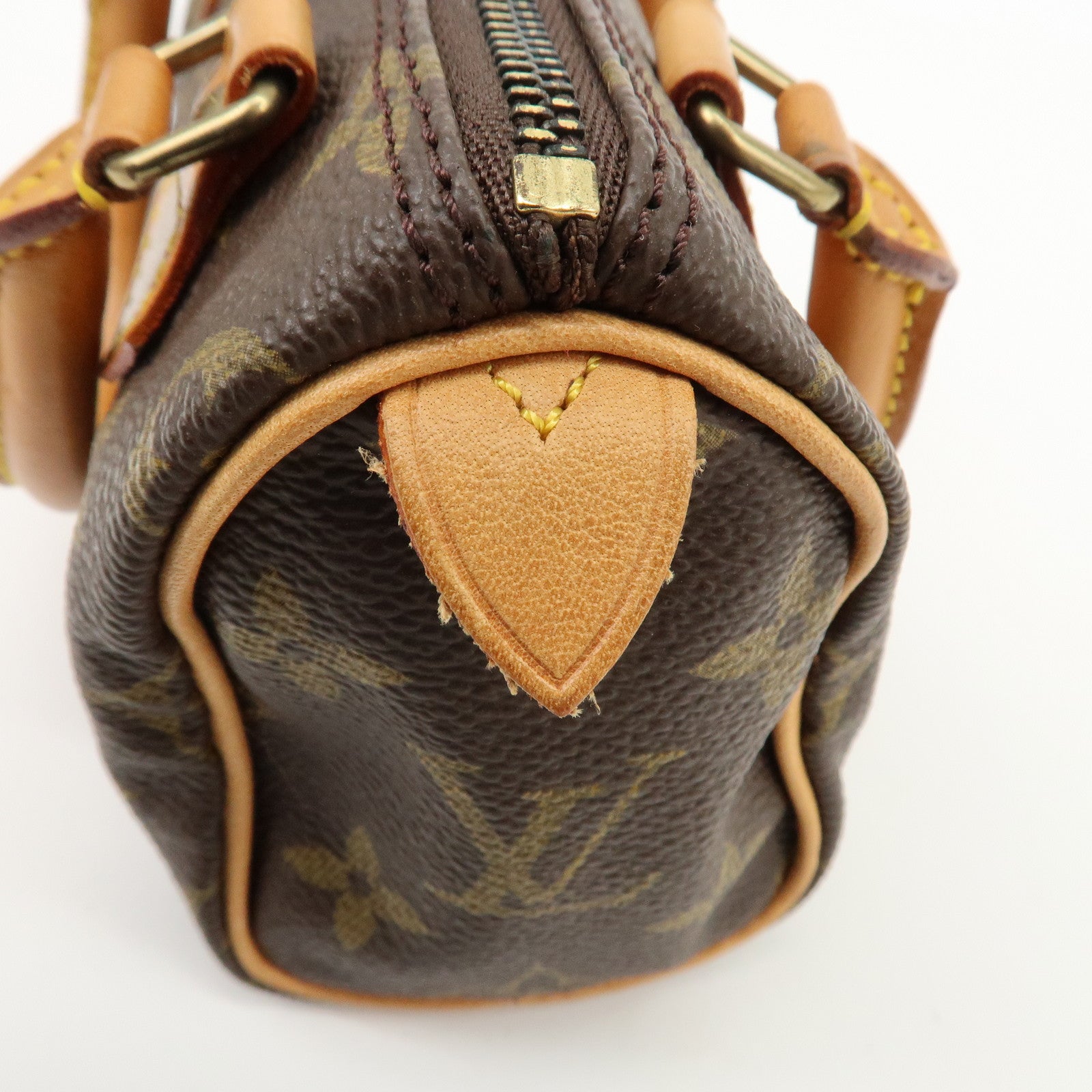 Louis Vuitton Monogram Mini Speedy & Strap M41534 J00145 Used