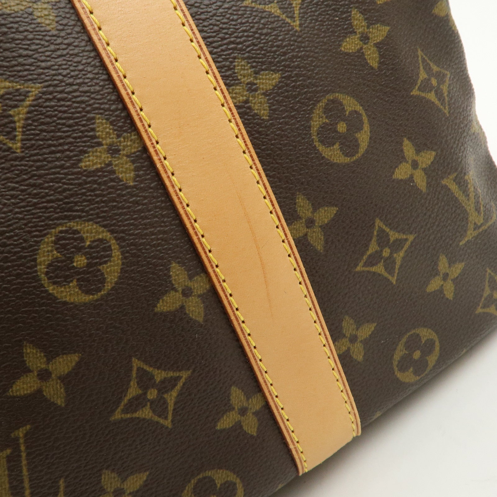 Louis Vuitton Monogram Keep All Bandouliere 50 Boston Bag M41416 Used