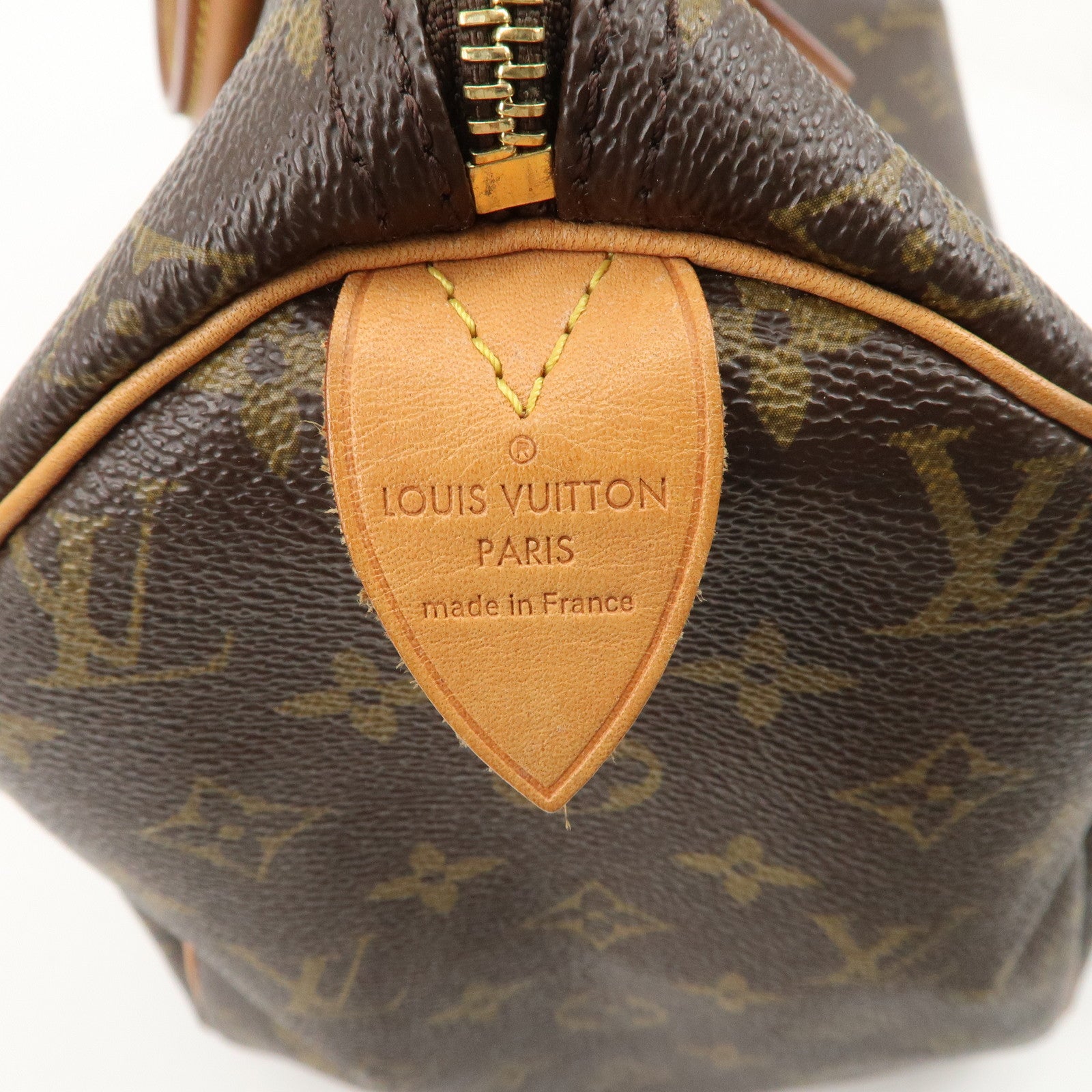 Louis Vuitton Monogram Speedy 40 Hand Bag Boston Bag M41522 Used
