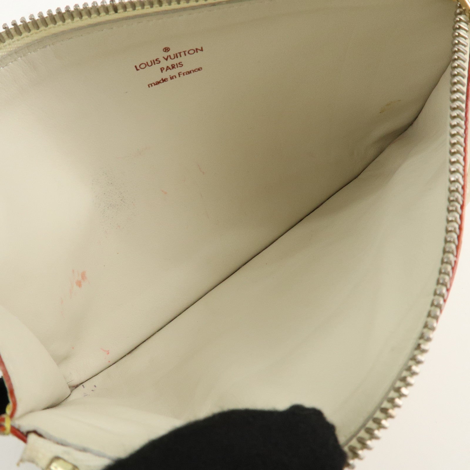 Louis Vuitton Suhari Inséparable Pouch Blanc M91937 Used