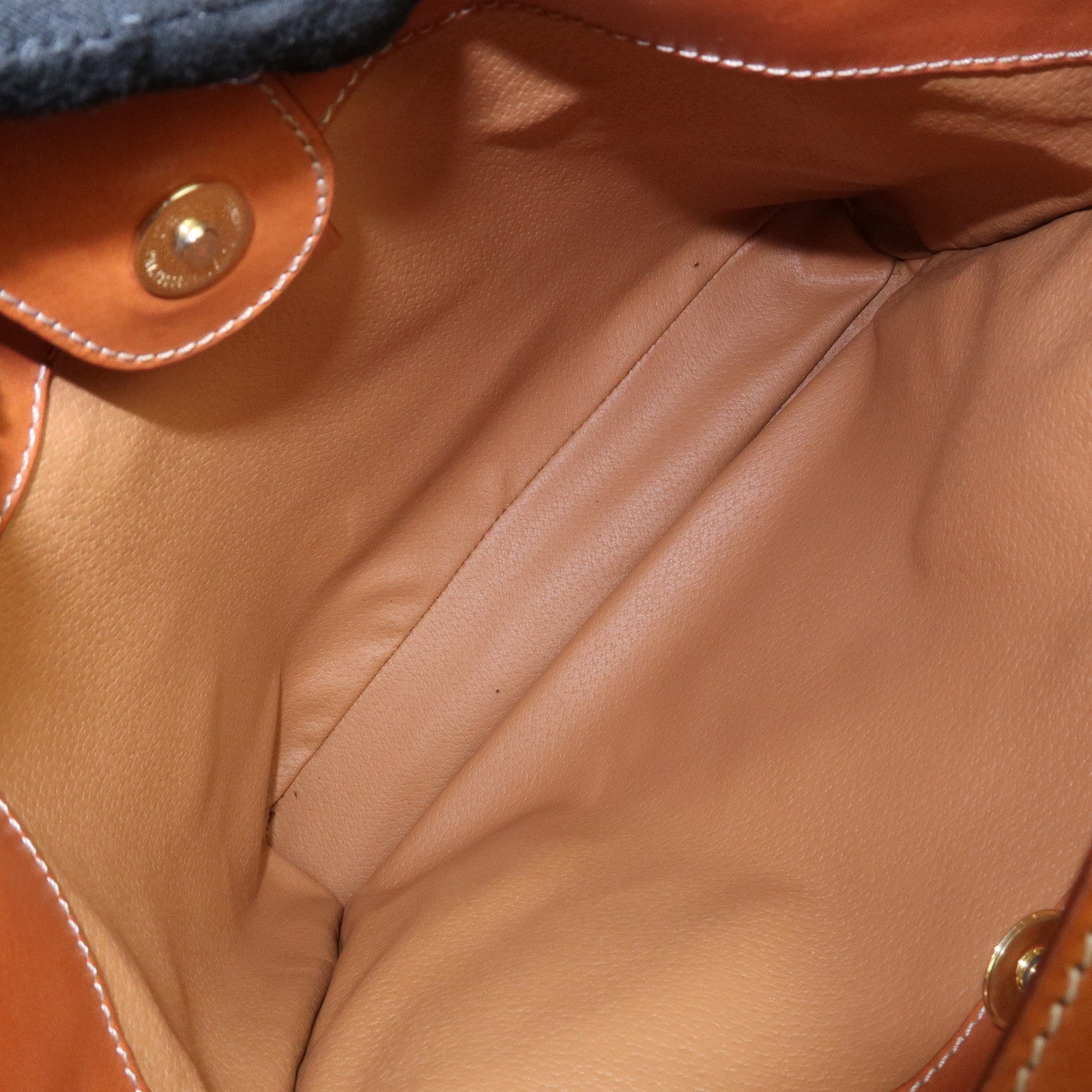 CELINE Macadam PVC Leather Shoulder Bag Hand Bag Brown Used