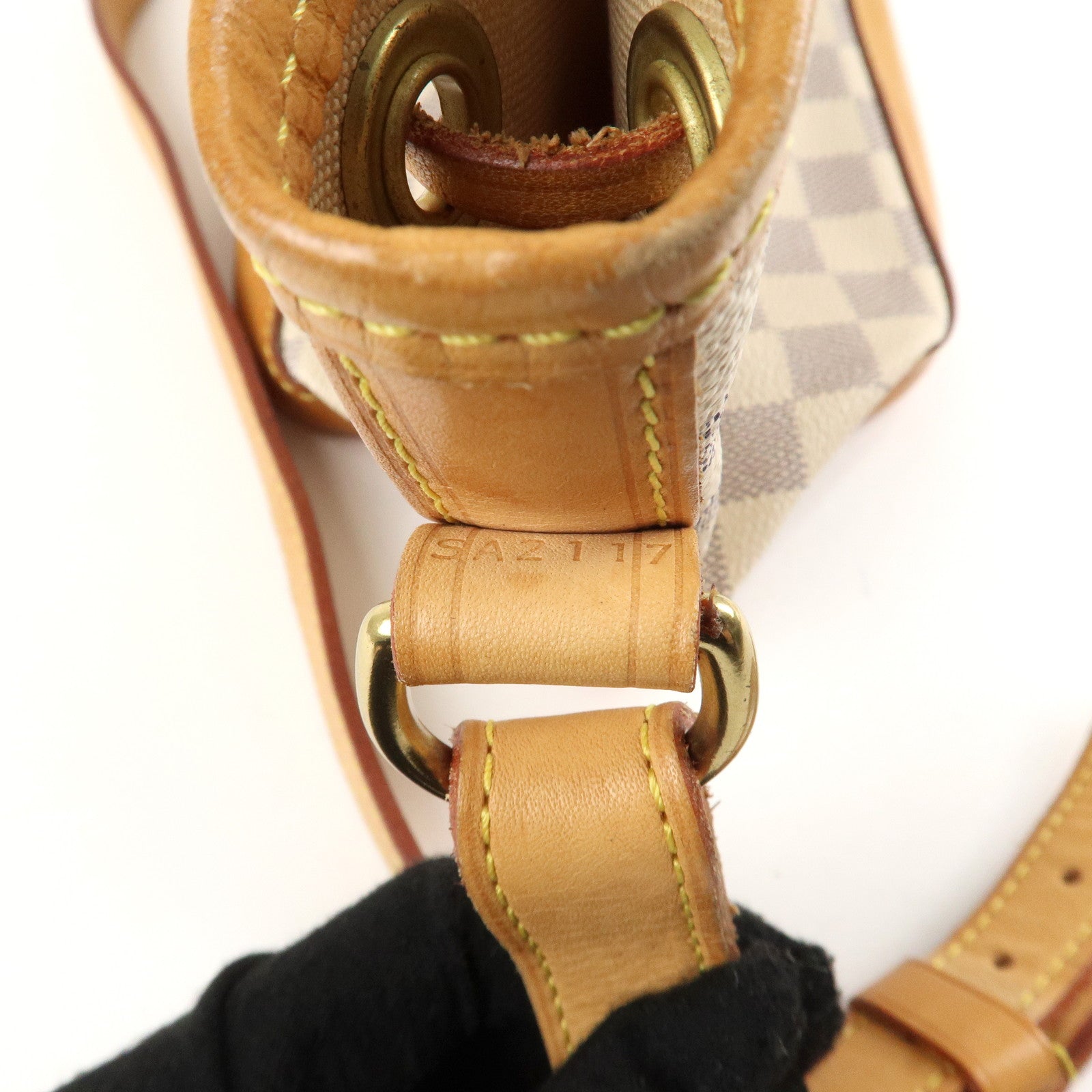 Louis Vuitton Damier Azur Noe BB Shoulder Bag N41220 Used