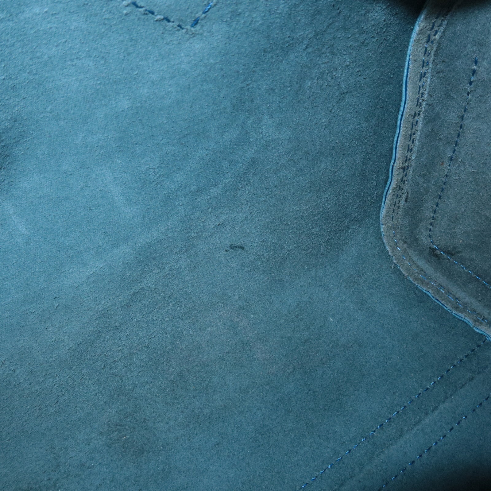 Louis Vuitton Epi Speedy 25 Hand Bag Boston Bag Blue M43015 Used