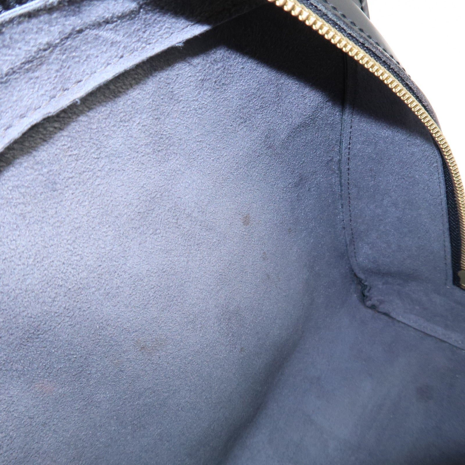 Louis Vuitton Epi Pont Neuf Hand Bag Gold HDW Noir Black M52052 Used