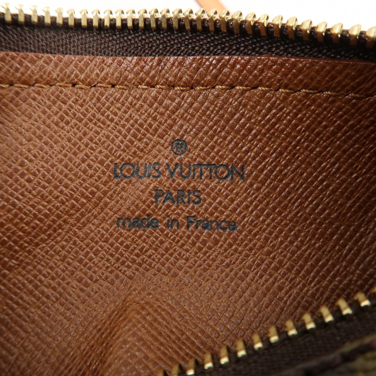 Louis Vuitton Monogram Mini Pouch for Papillon Bag Brown Used