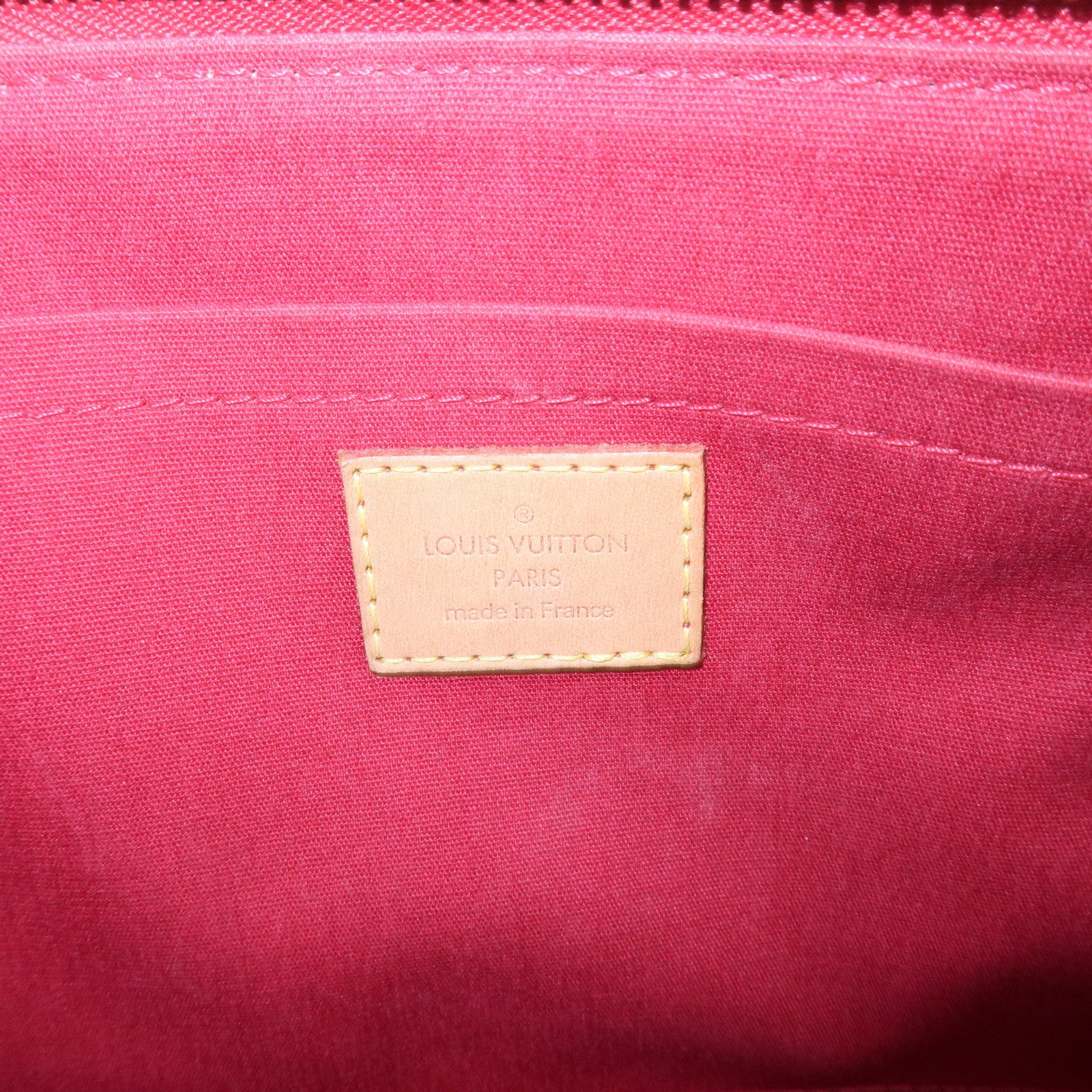 Louis Vuitton Vernis Rosewood Avenue Hand Bag Pomme D'Amour M93507 Used