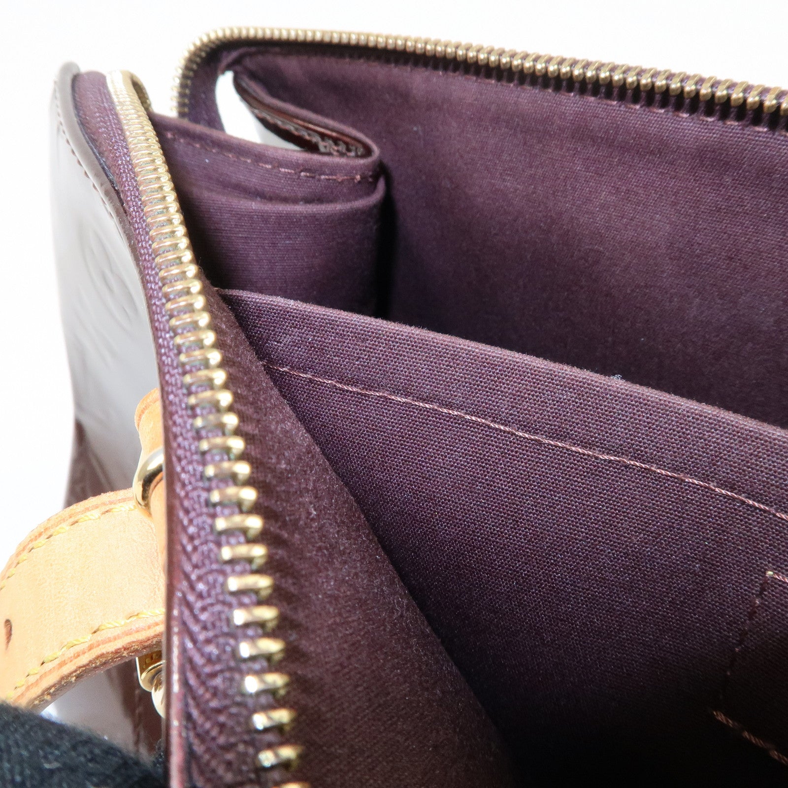 Louis Vuitton Monogram Vernis Rosewood Avenue Hand Bag M93510 Used