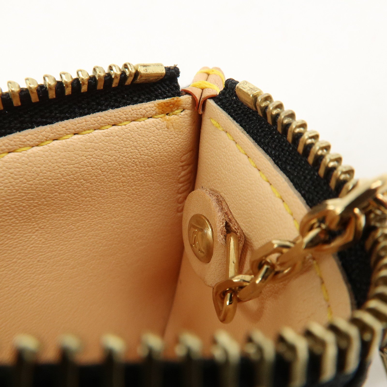 Louis Vuitton Monogram Multi Color Pochette Cles Noir M92654 Used