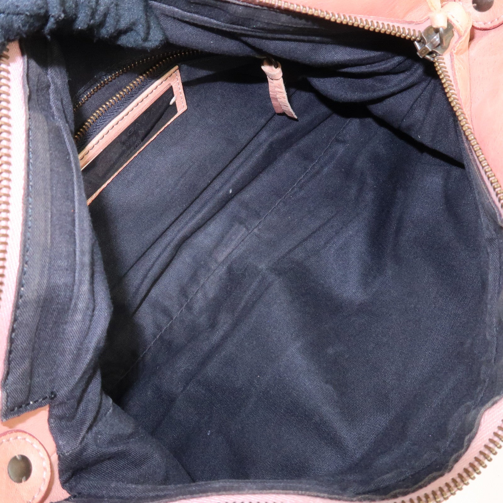 BALENCIAGA The First Leather 2Way Bag Hand Bag Pink 103208 Used