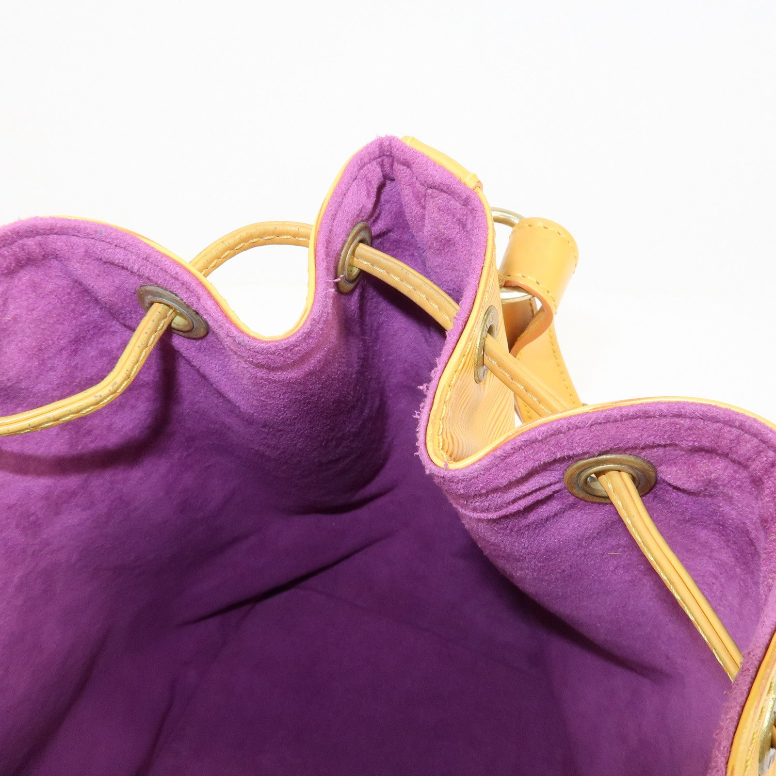 Louis Vuitton Epi Petit Noe Shoulder Bag Tassili Yellow M44109 Used