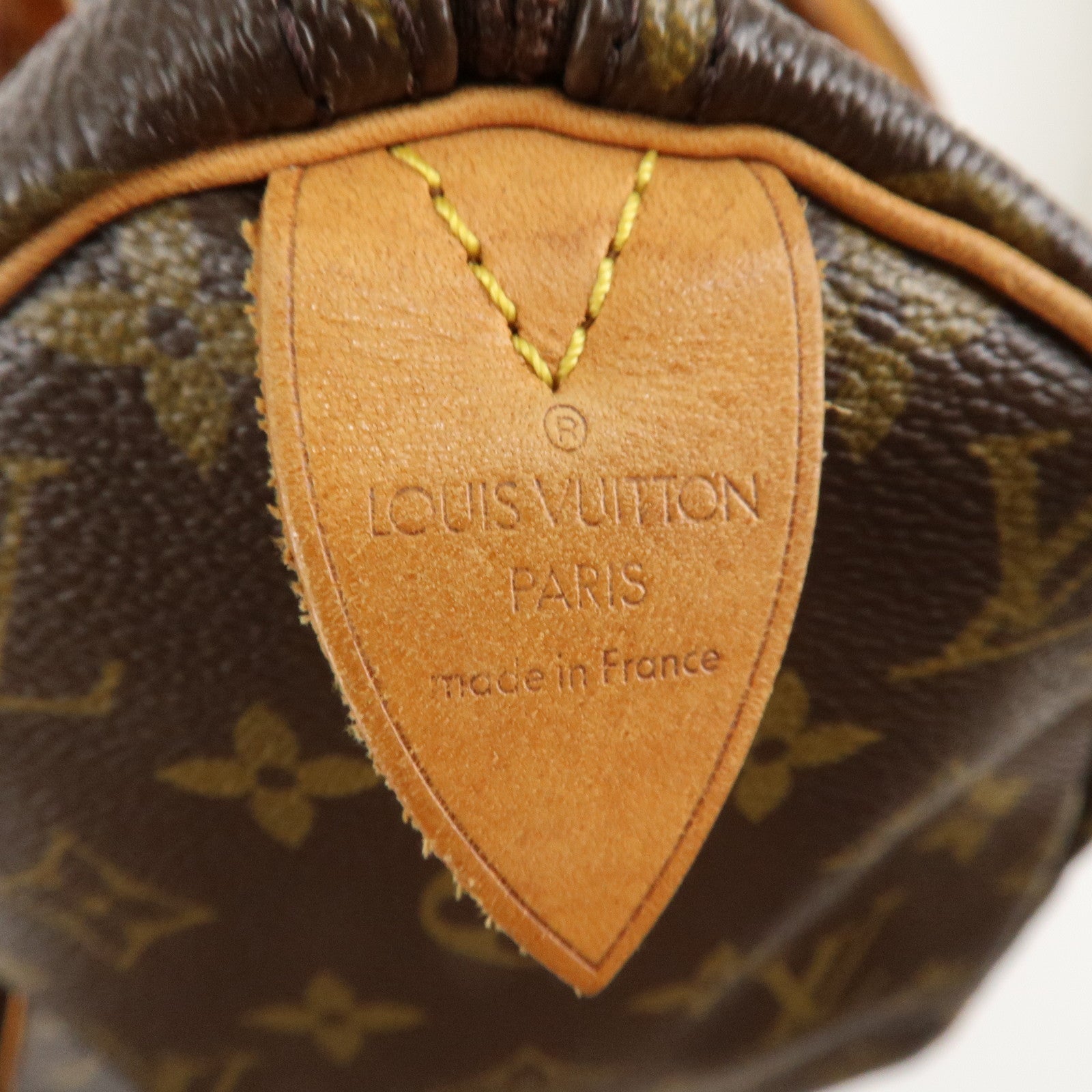 Louis Vuitton Monogram Speedy 30 Hand Bag Boston Bag M41526 Used
