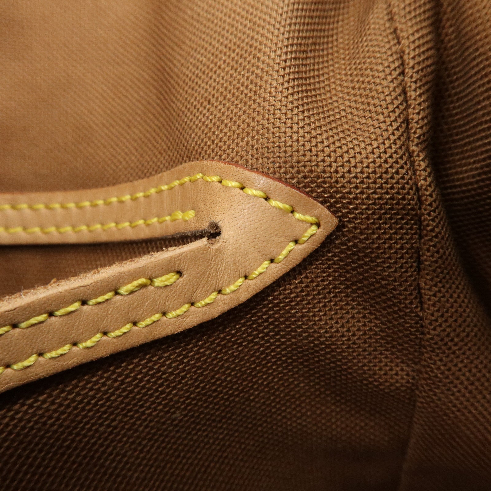 Louis Vuitton Monogram Montsouris MM Back Pack Bag M51136 Used