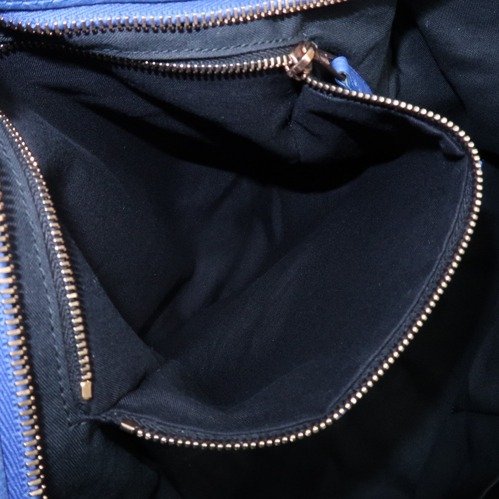 BALENCIAGA The Giant City Leather 2Way Hand Bag Blue 281770 Used