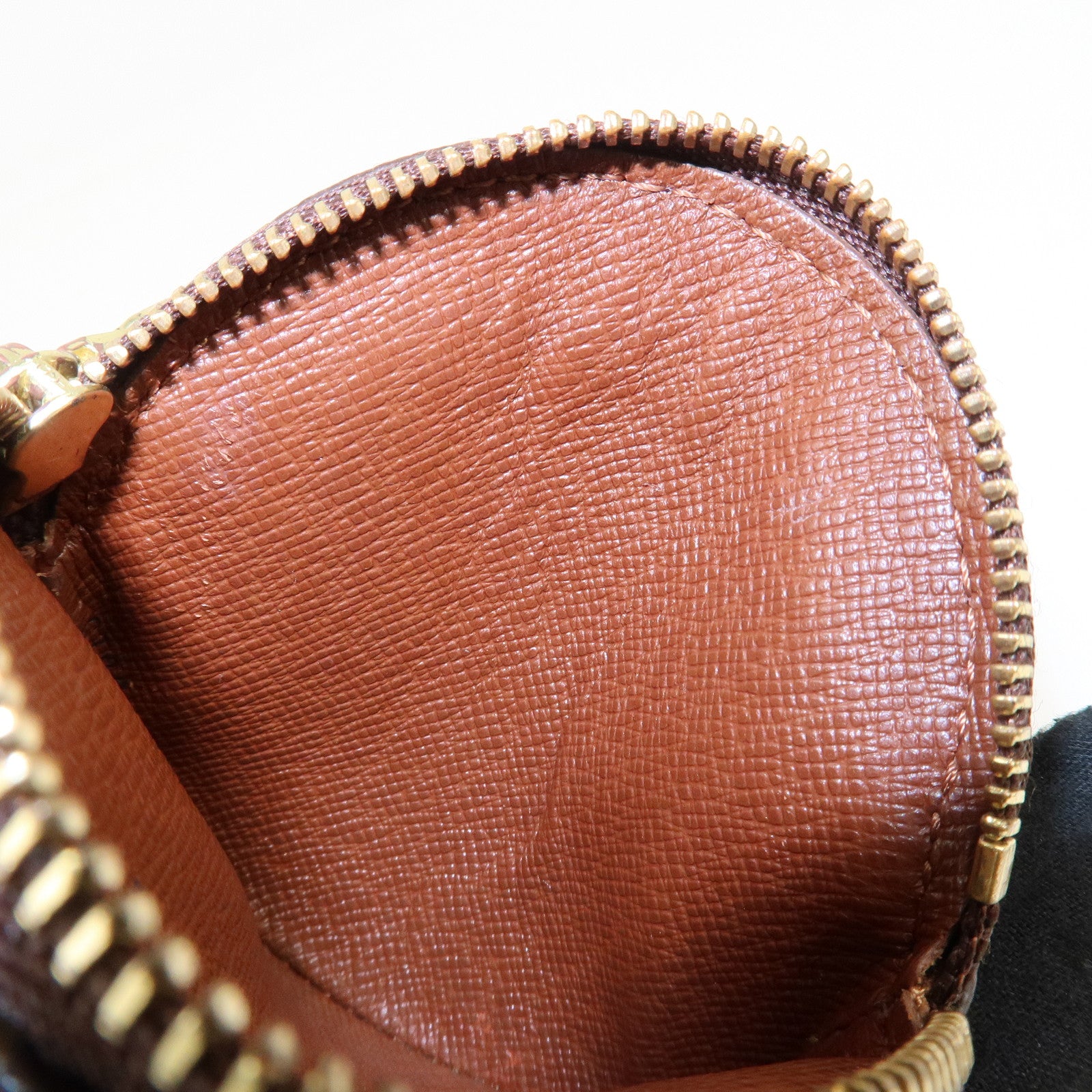 Set of2 Louis Vuitton Monogram Porte Monnaie Rond Coin Case M61926 Used