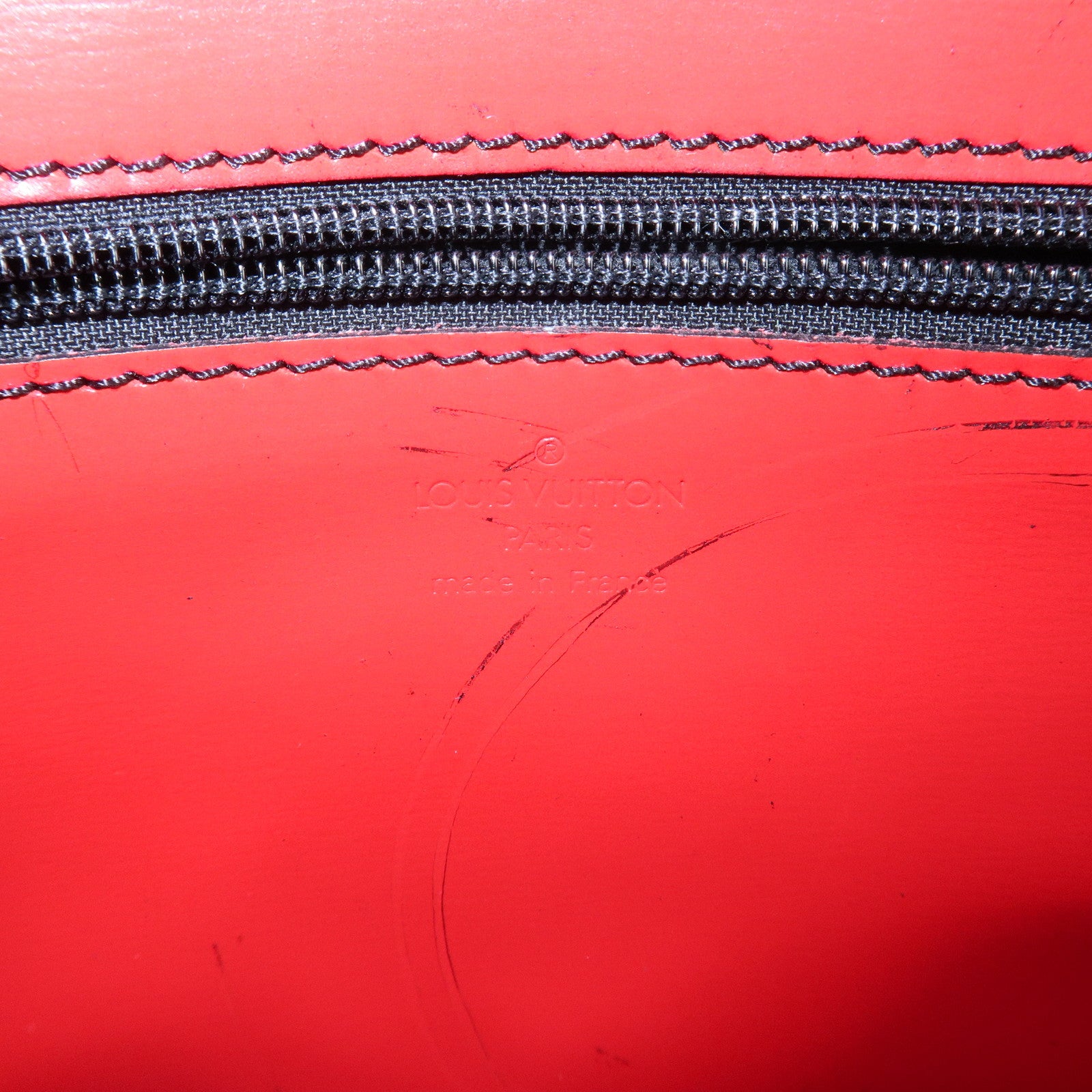 Louis Vuitton Epi Arsch Shoulder Bag Castilian Red M52577 Used