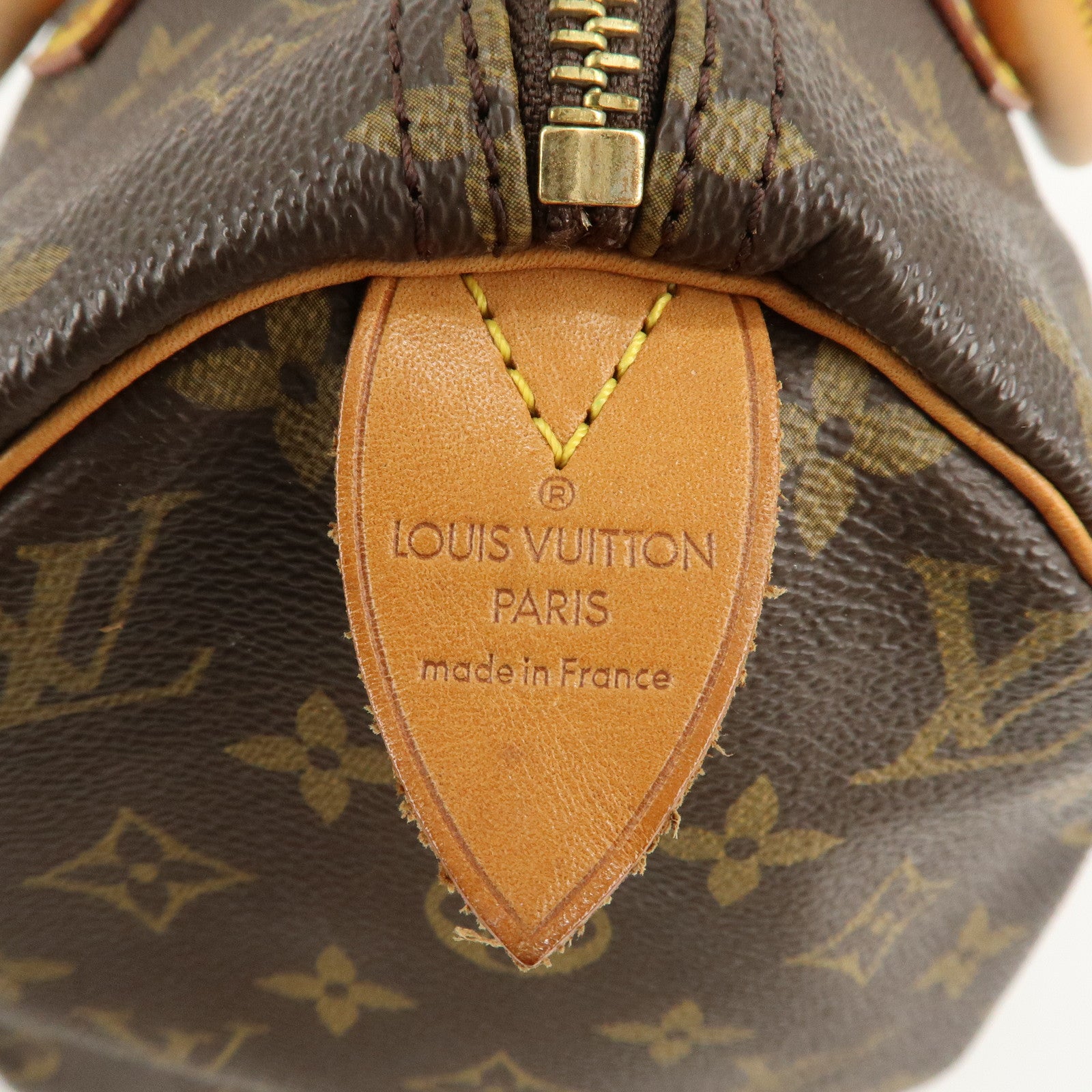 Louis Vuitton Monogram Speedy 30 Hand Bag Boston Bag M41526 Used