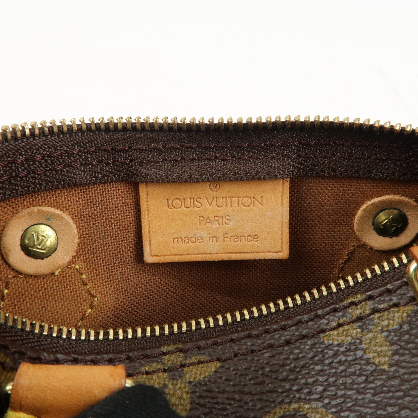 Louis Vuitton Monogram Mini Speedy & Strap M41534 J00145 Used