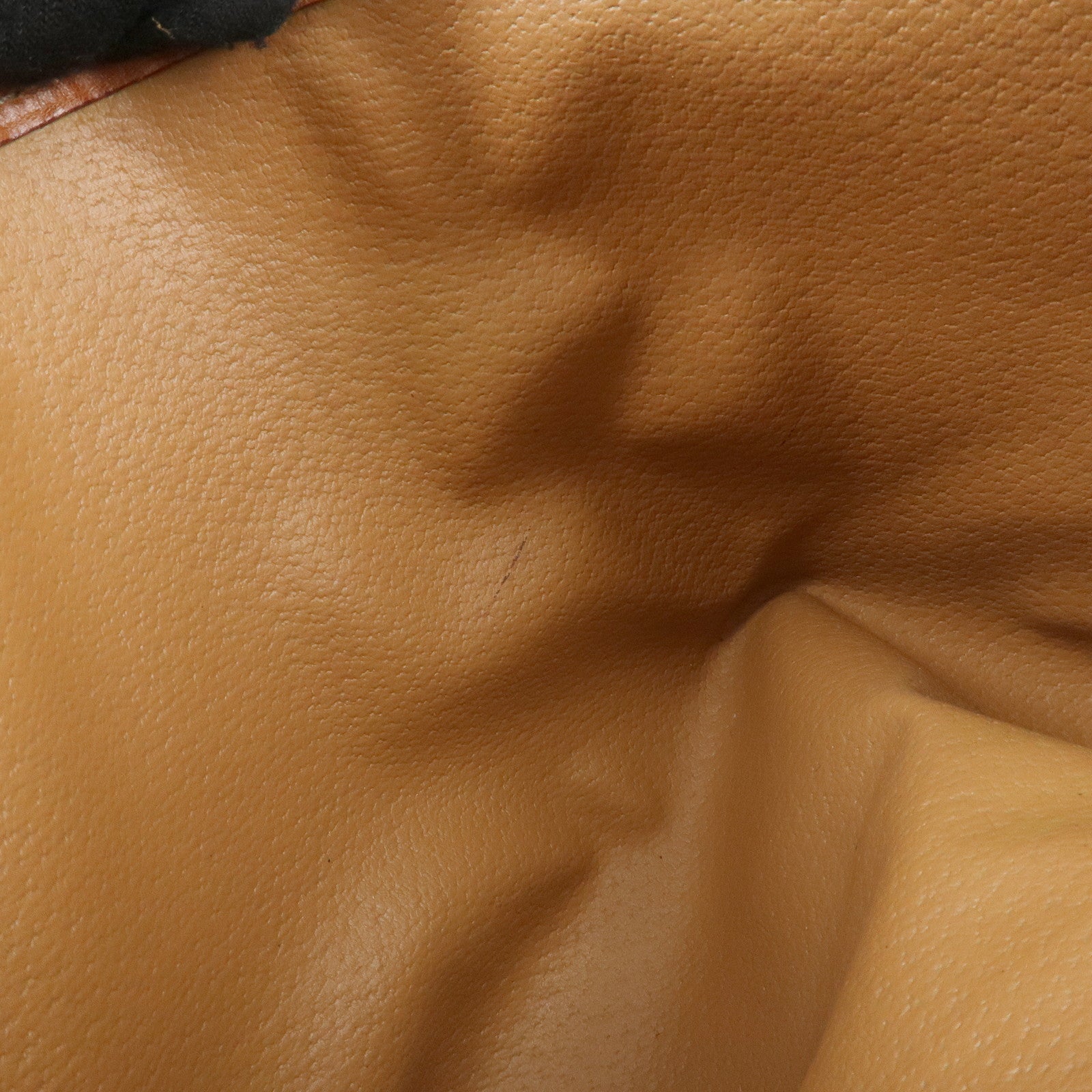 CELINE Macadam PVC Leather Shoulder Bag Hand Bag Brown Used