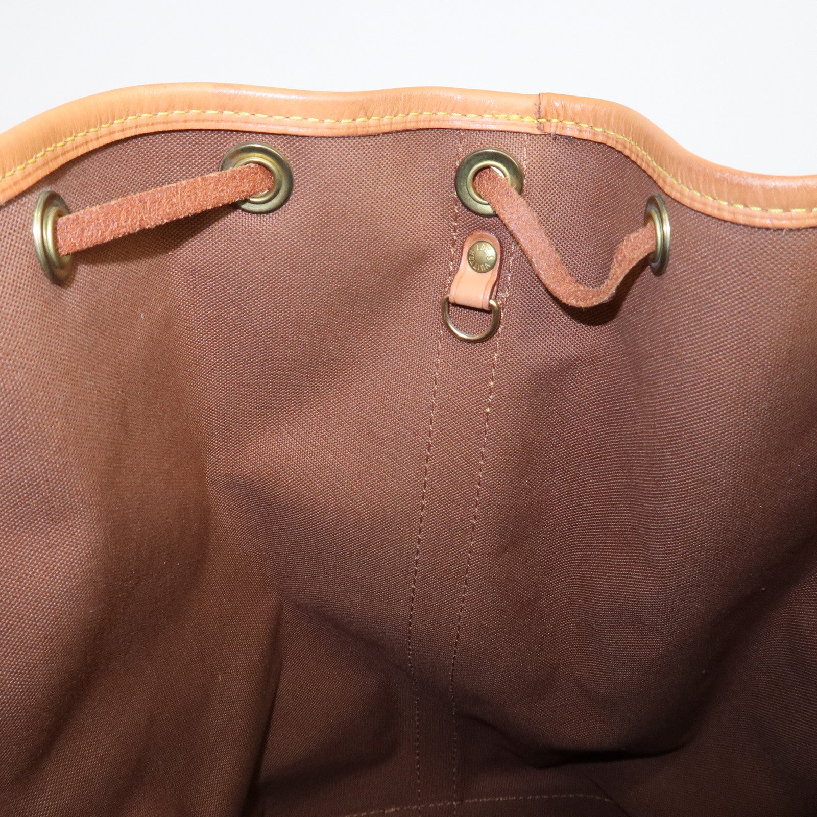 Louis Vuitton Monogram Noe Shoulder Bag Hand Bag Brown M42224 Used