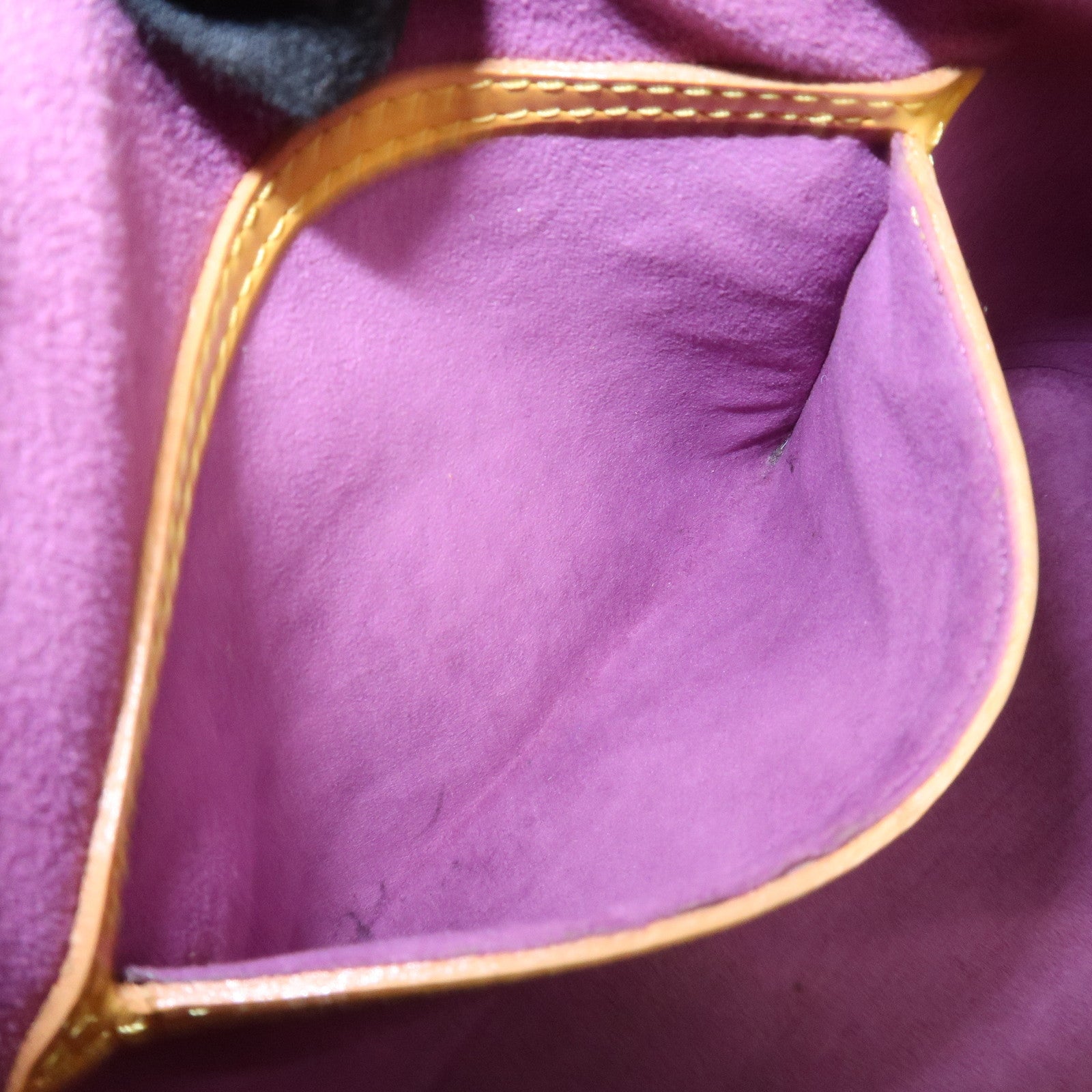 Louis Vuitton Epi Alma PM Hand Bag Tassili Yellow M52149 Used