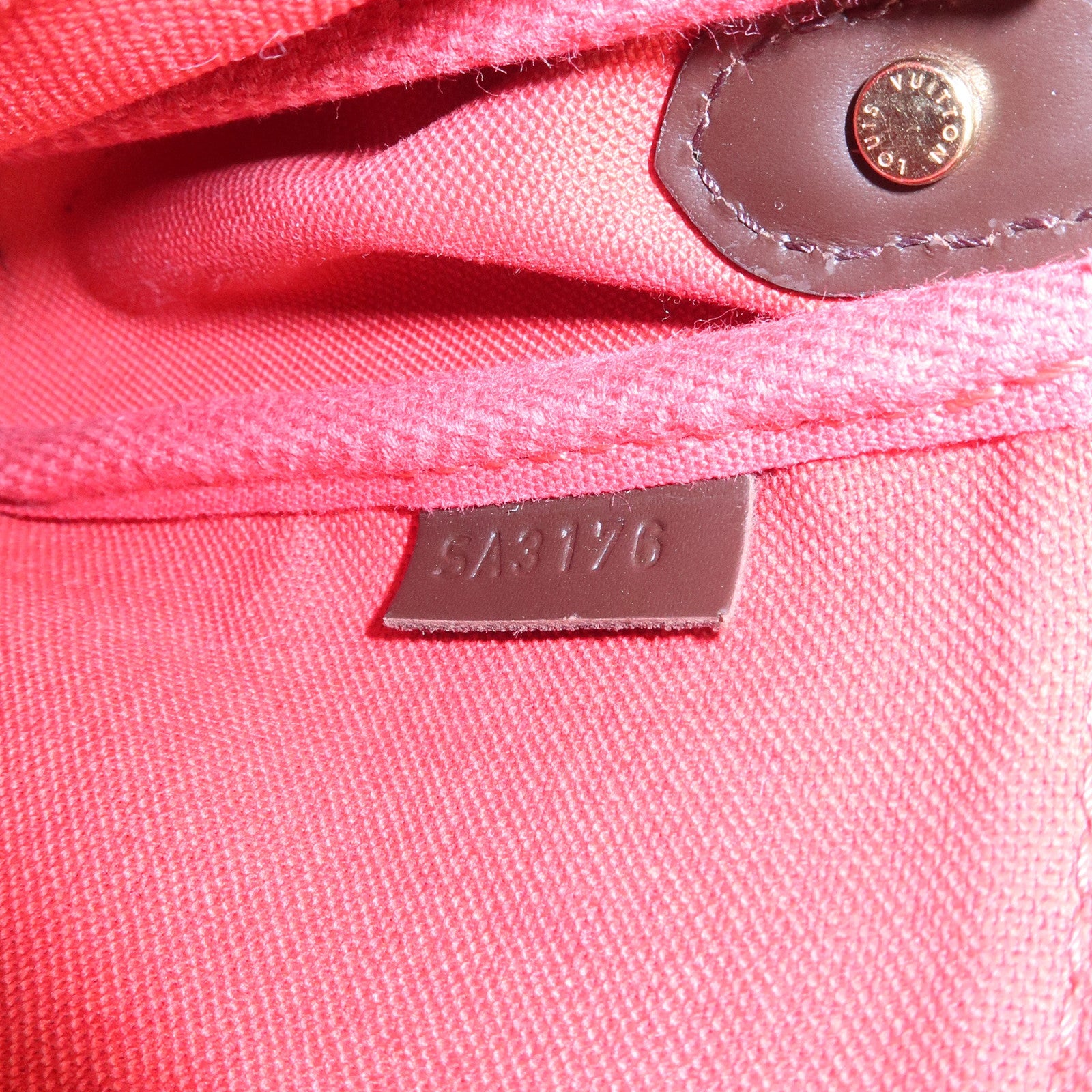 Louis Vuitton Damier Favorite PM 2Way Shoulder Bag N41276 Used
