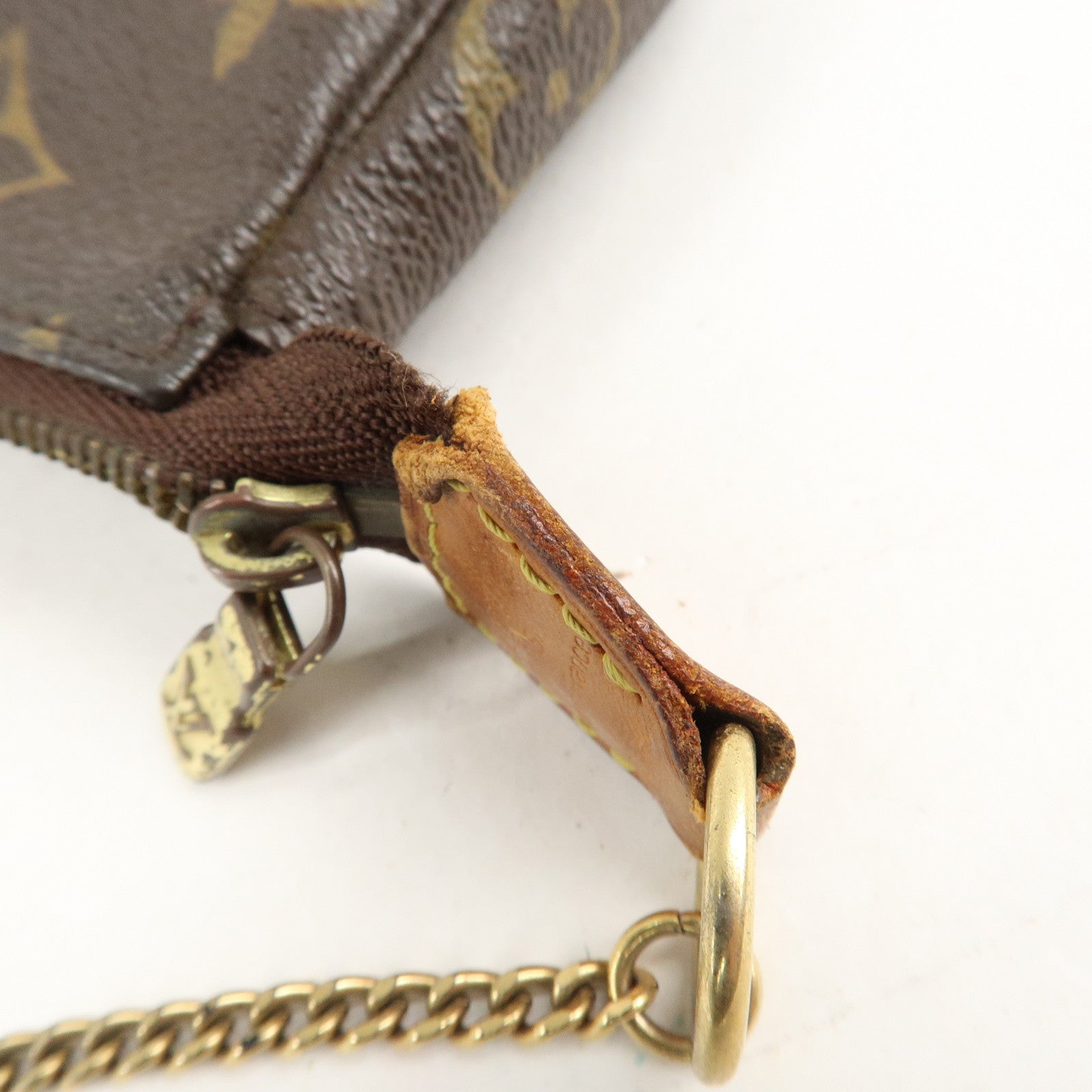 Louis Vuitton Monogram Mini Pochette Accessoires Pouch M58009 Used