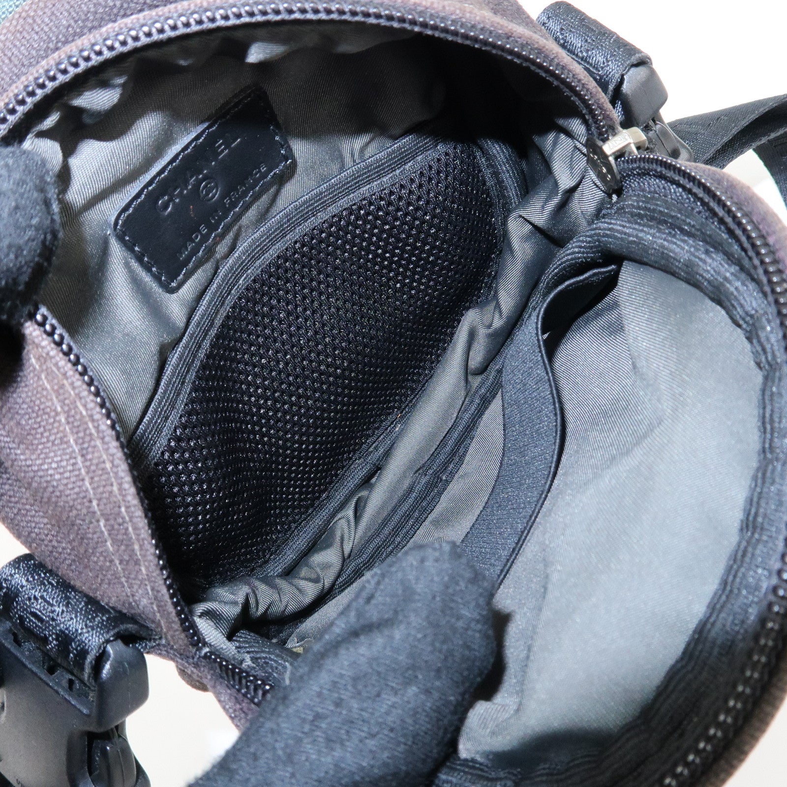 CHANEL CHANEL Sports Canvas COCO Mark Shoulder Bag A23300 Used