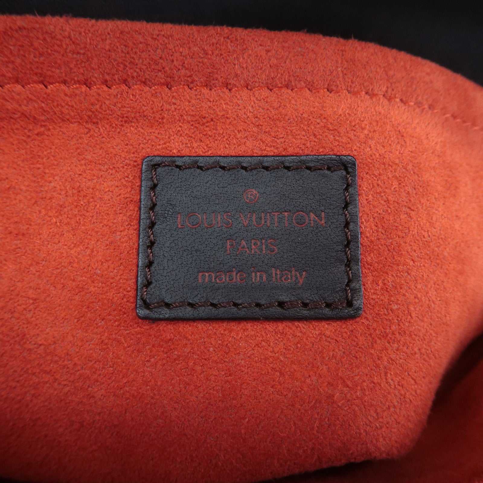 Louis Vuitton Damier Sauvage Lion Hand Bag Beige Brown M92131 Used