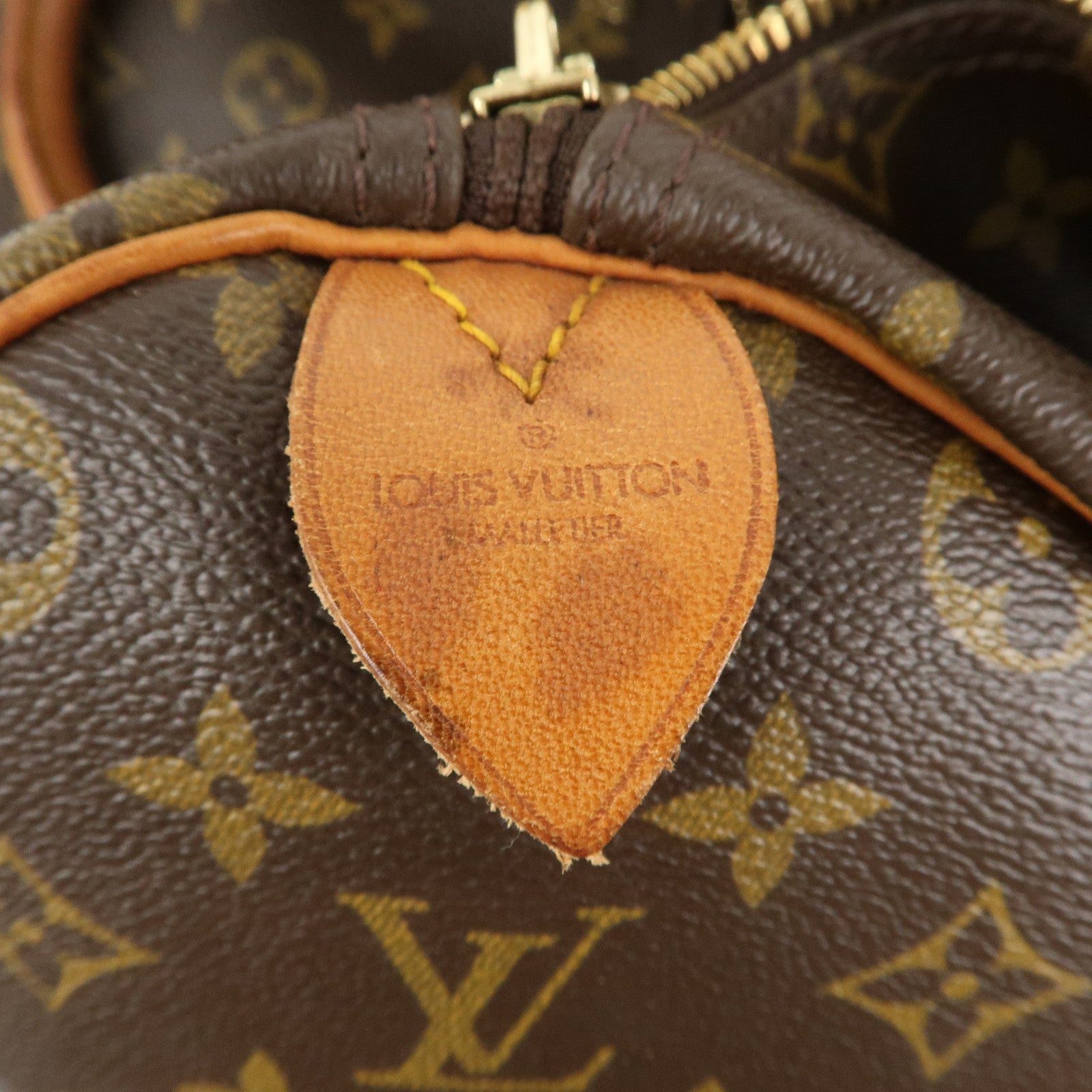 Louis Vuitton Monogram Keep All 50 Boston Bag Brown M41426 Used