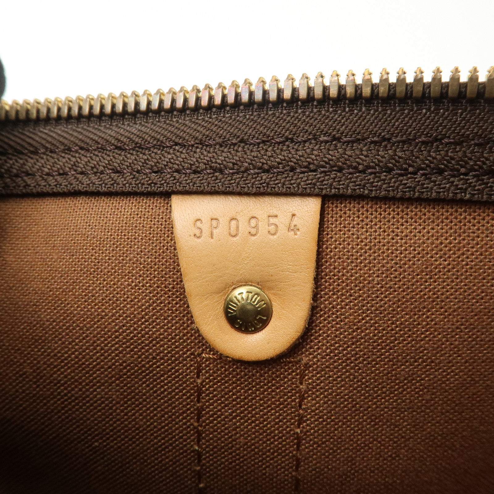 Louis Vuitton Monogram Keep All 50 Bag Old Style M41426 Used