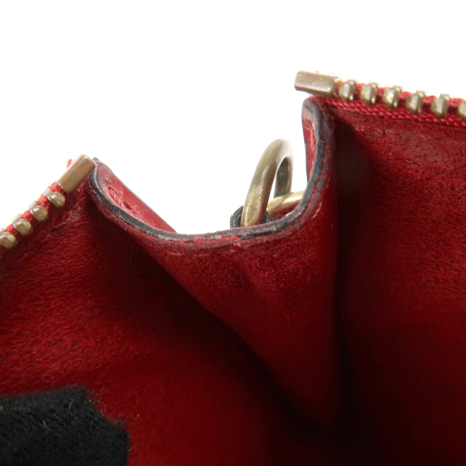 Louis Vuitton Epi Pochette Accessoires Pouch Castilian Red M52947 Used