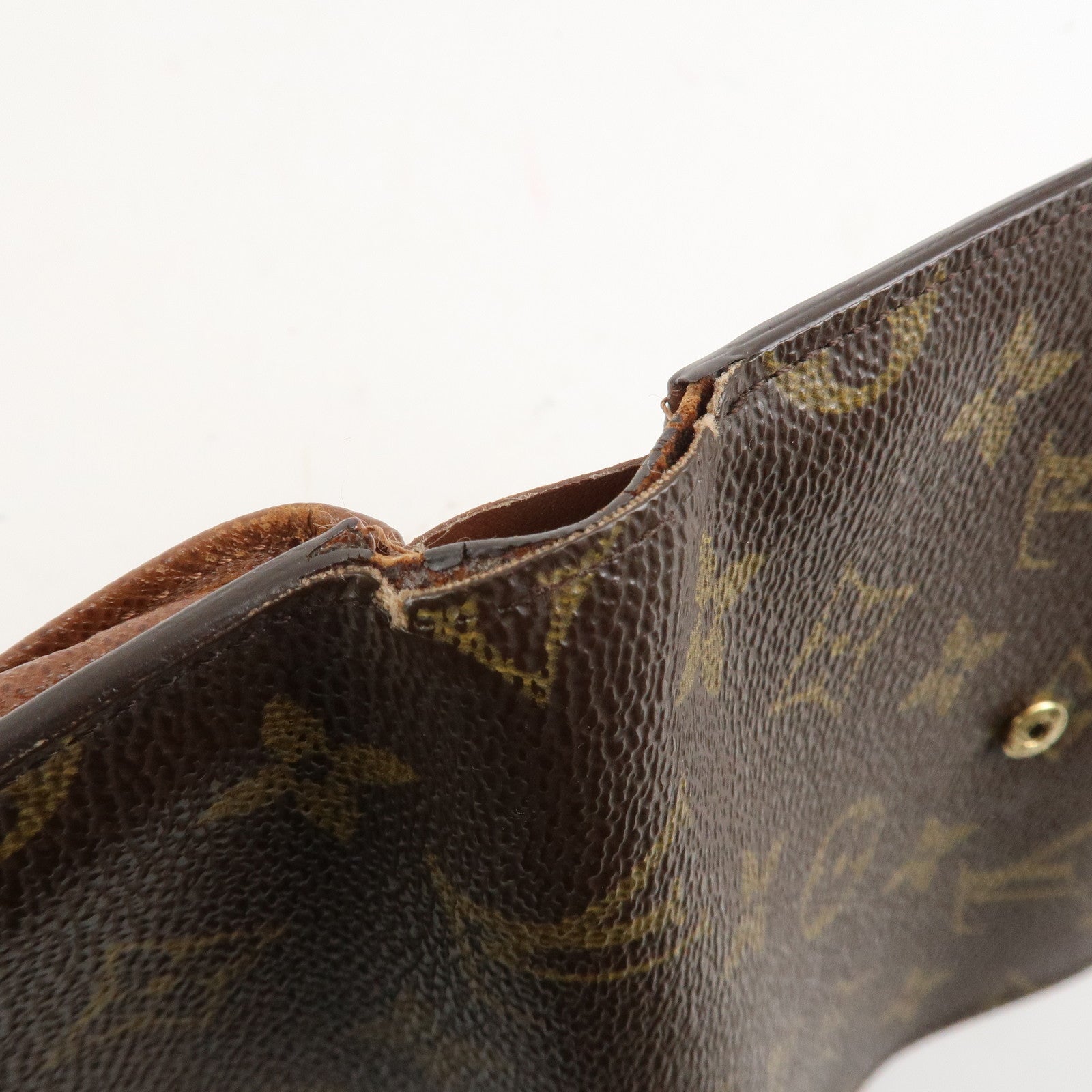 Louis Vuitton Monogram Set of 2 Bi-fold Wallet Brown M61202 Used