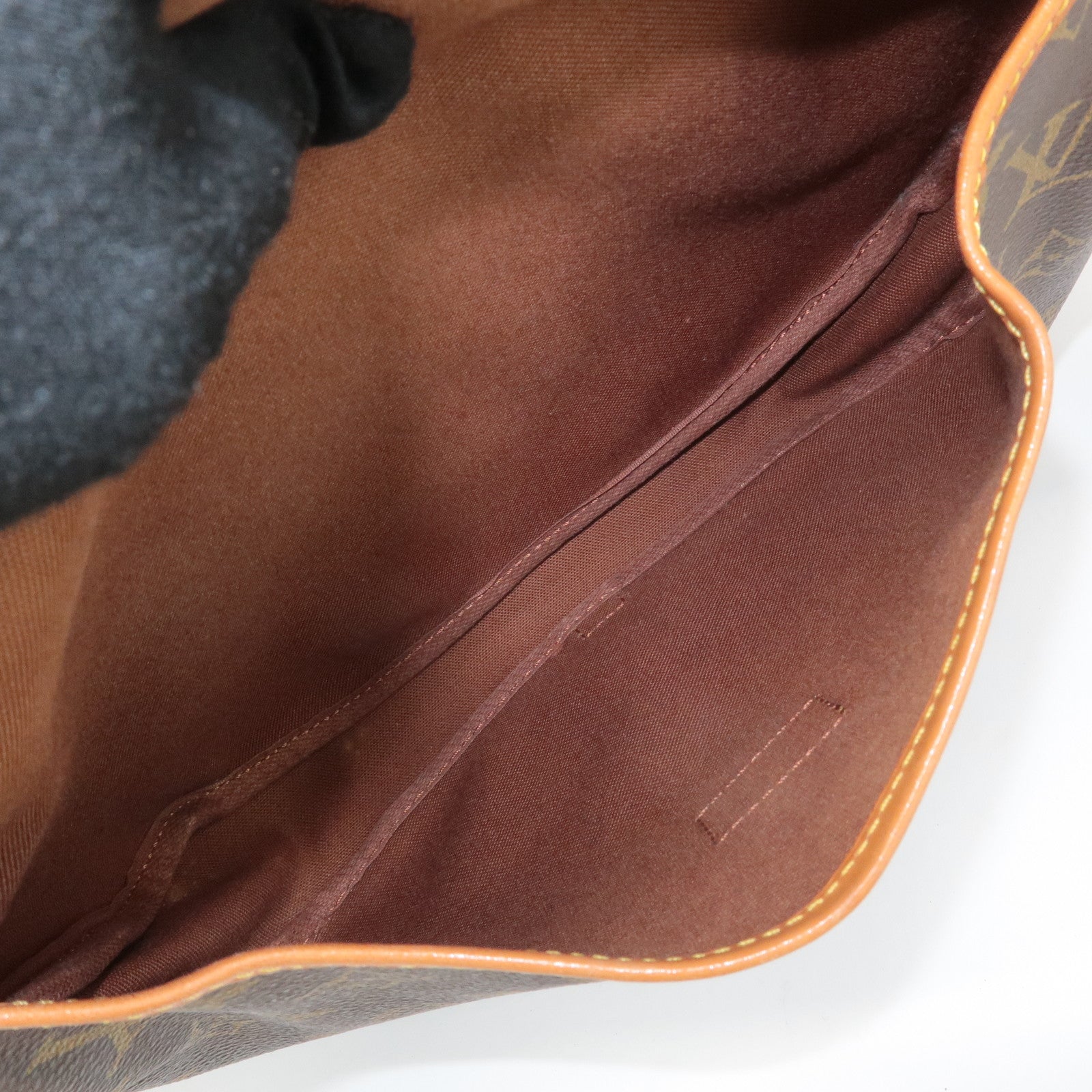 Louis Vuitton Monogram Saumur 30 Shoulder Bag Brown M42256 Used