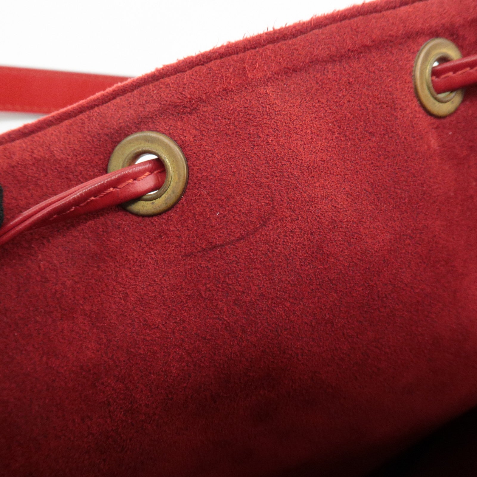 Louis Vuitton Epi Petit Noe Shoulder Bag Castilian Red M44107 Used