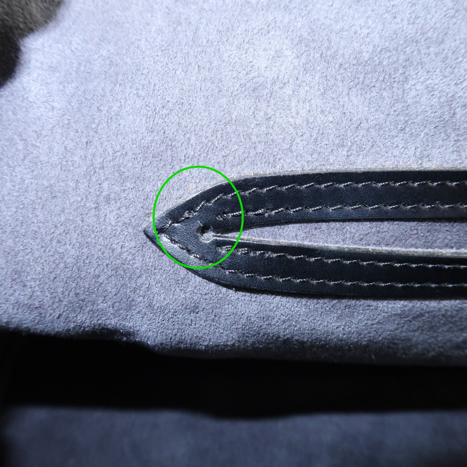 Louis Vuitton Epi Alma Hand Bag Noir Black M52142 Used