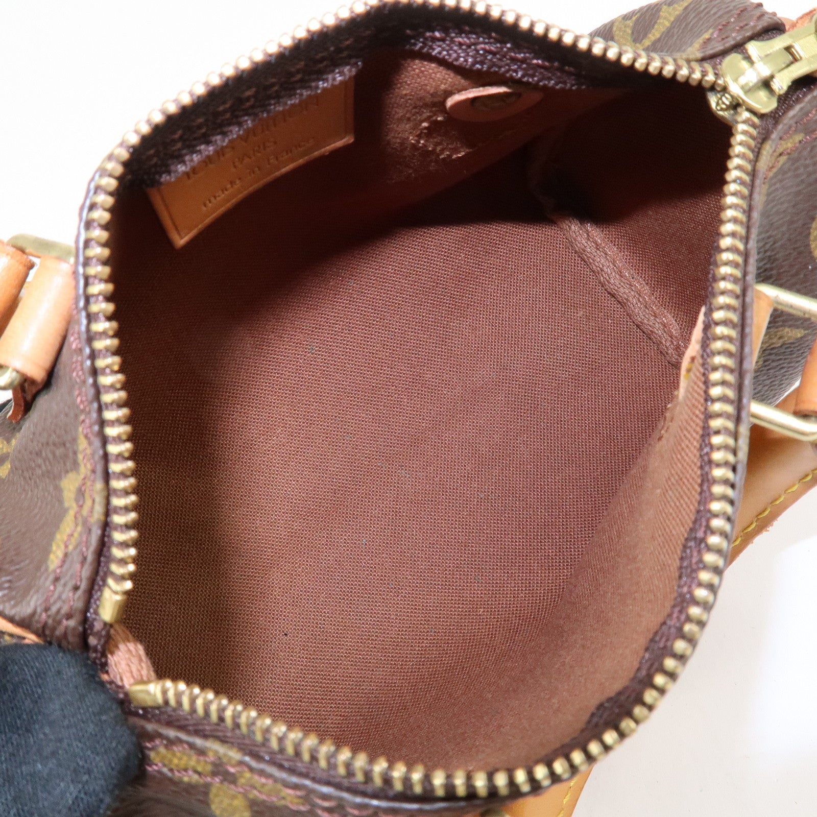 Louis Vuitton Monogram Mini Speedy & Strap M41534 J75010 Used