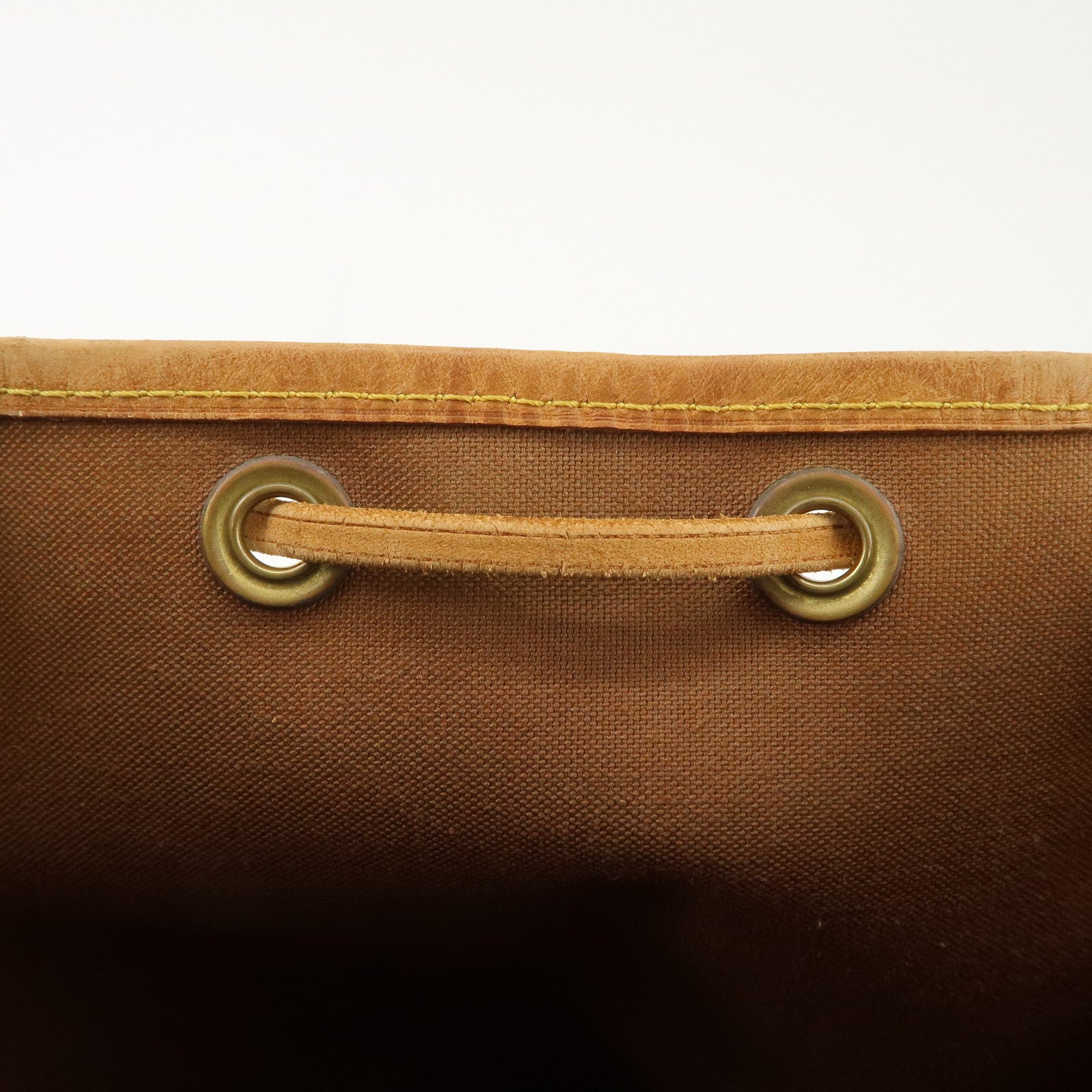 Louis Vuitton Monogram Noe Shoulder Bag Hand Bag Brown M42224 Used