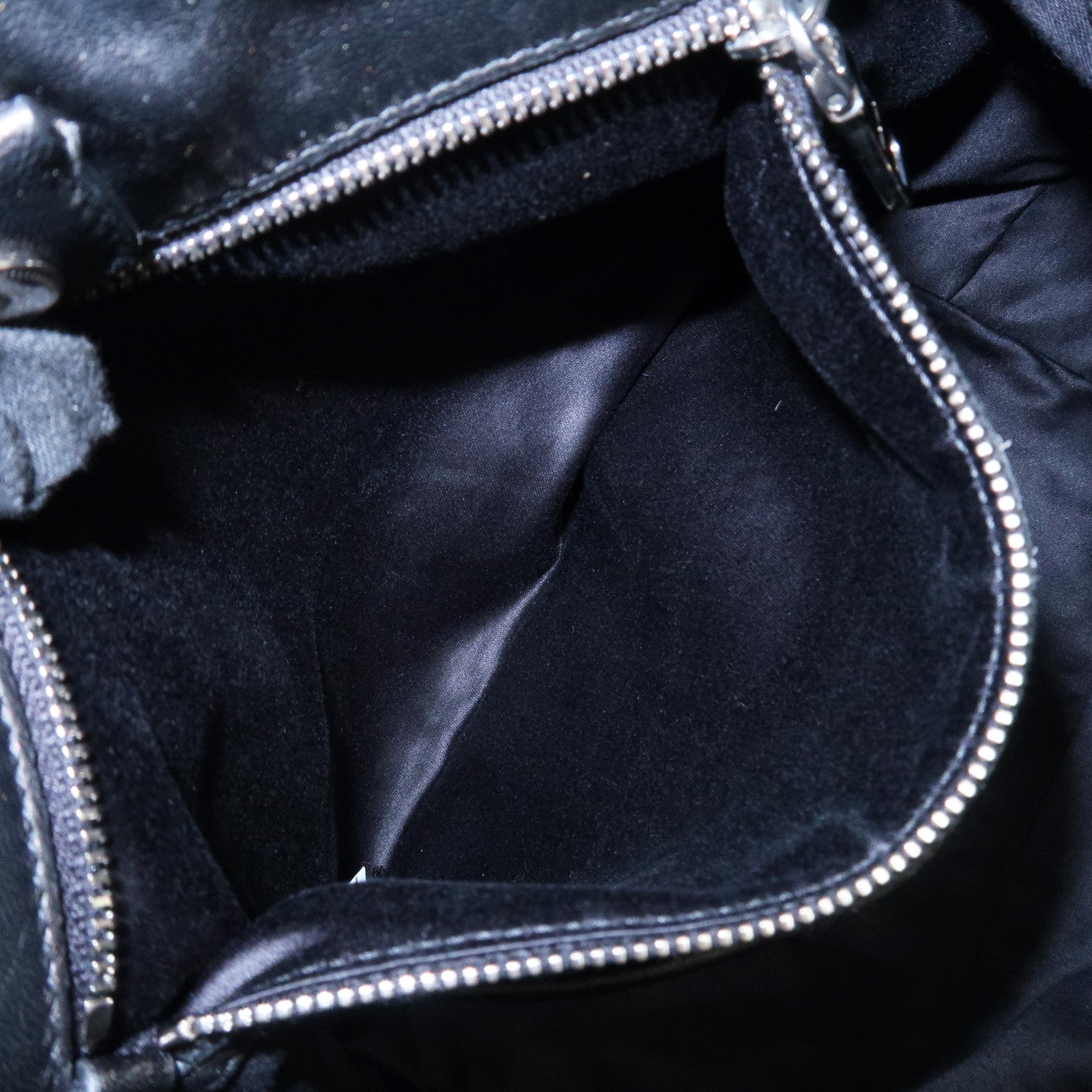 MIU MIU Matelasse Leather 2WAY Bag Hand Bag Black RN0896 Used