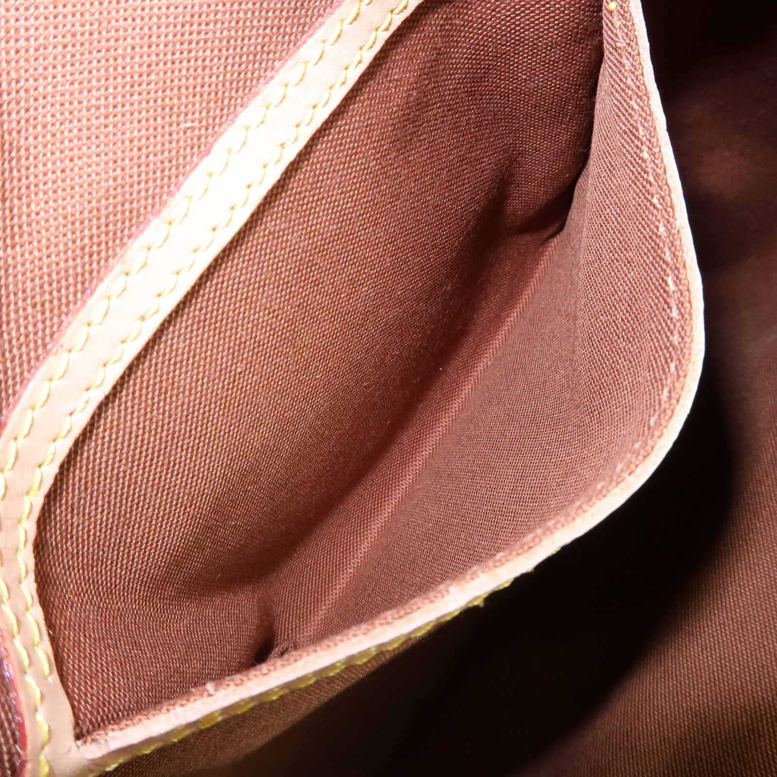 Louis Vuitton Monogram Montsouris MM Back Pack Bag M51136 Used