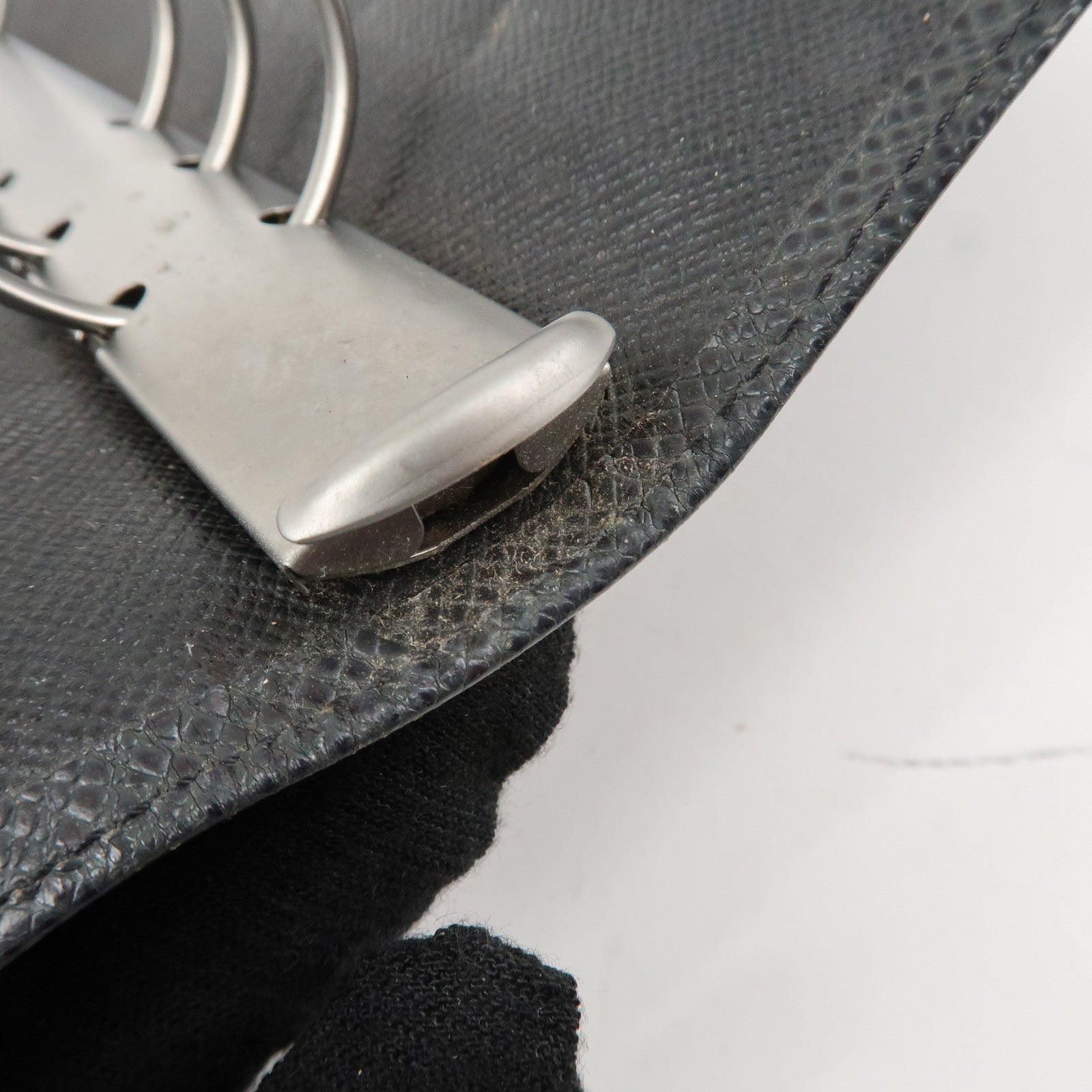 Louis Vuitton Taiga Agenda Planner Cover GM Ardoise R20232 Used