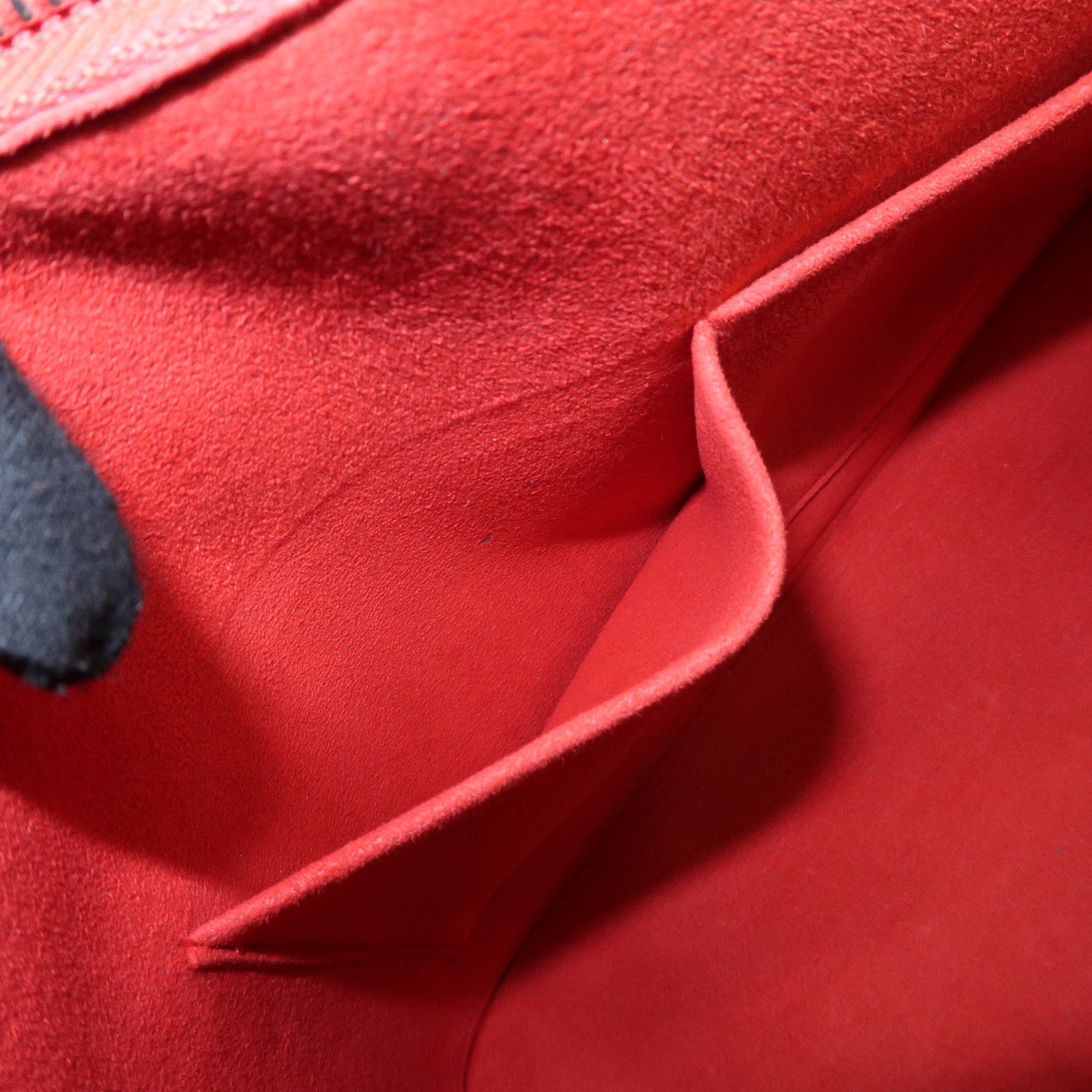 Louis Vuitton Epi Alma PM Hand Bag Coquelicot Red M41154 Used