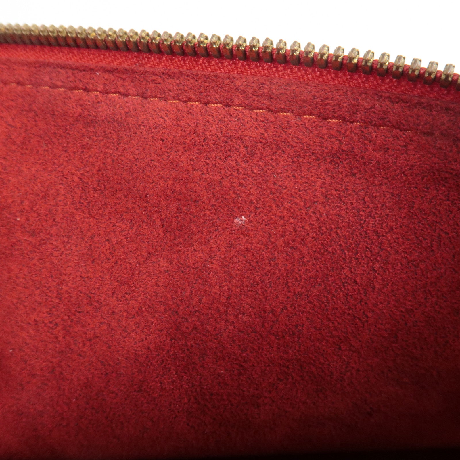 Louis Vuitton Epi Alma Hand Bag Castilian Red Used