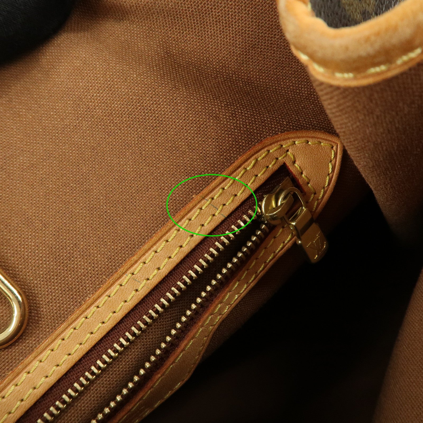 Louis Vuitton Monogram Batignolles Vertical Tote Bag M51153 Used