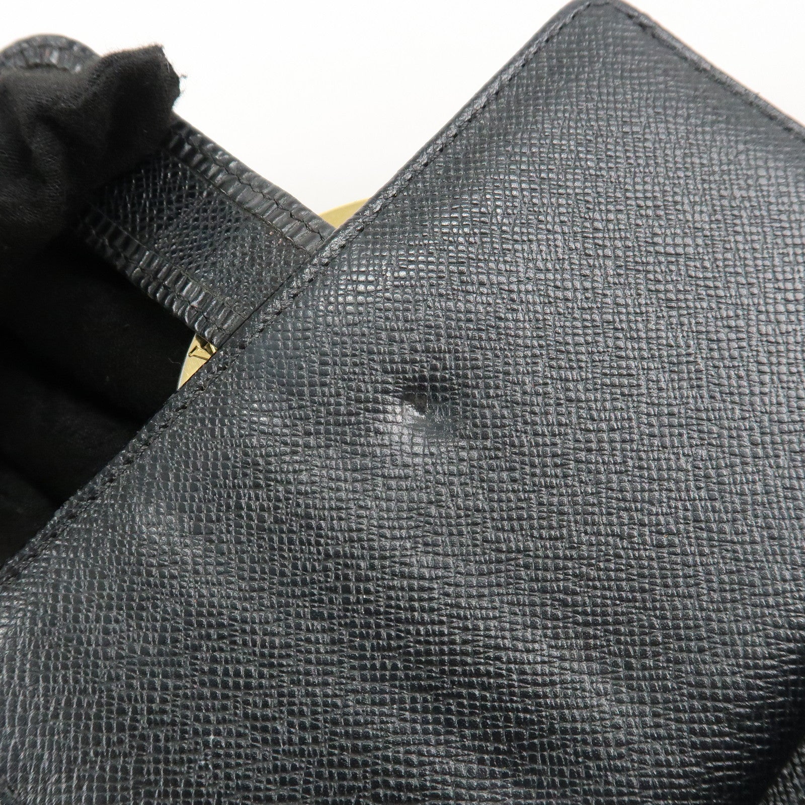 Louis Vuitton Epi Set of 2 Bi-fold Wallet Noir M63642 M63552 Used