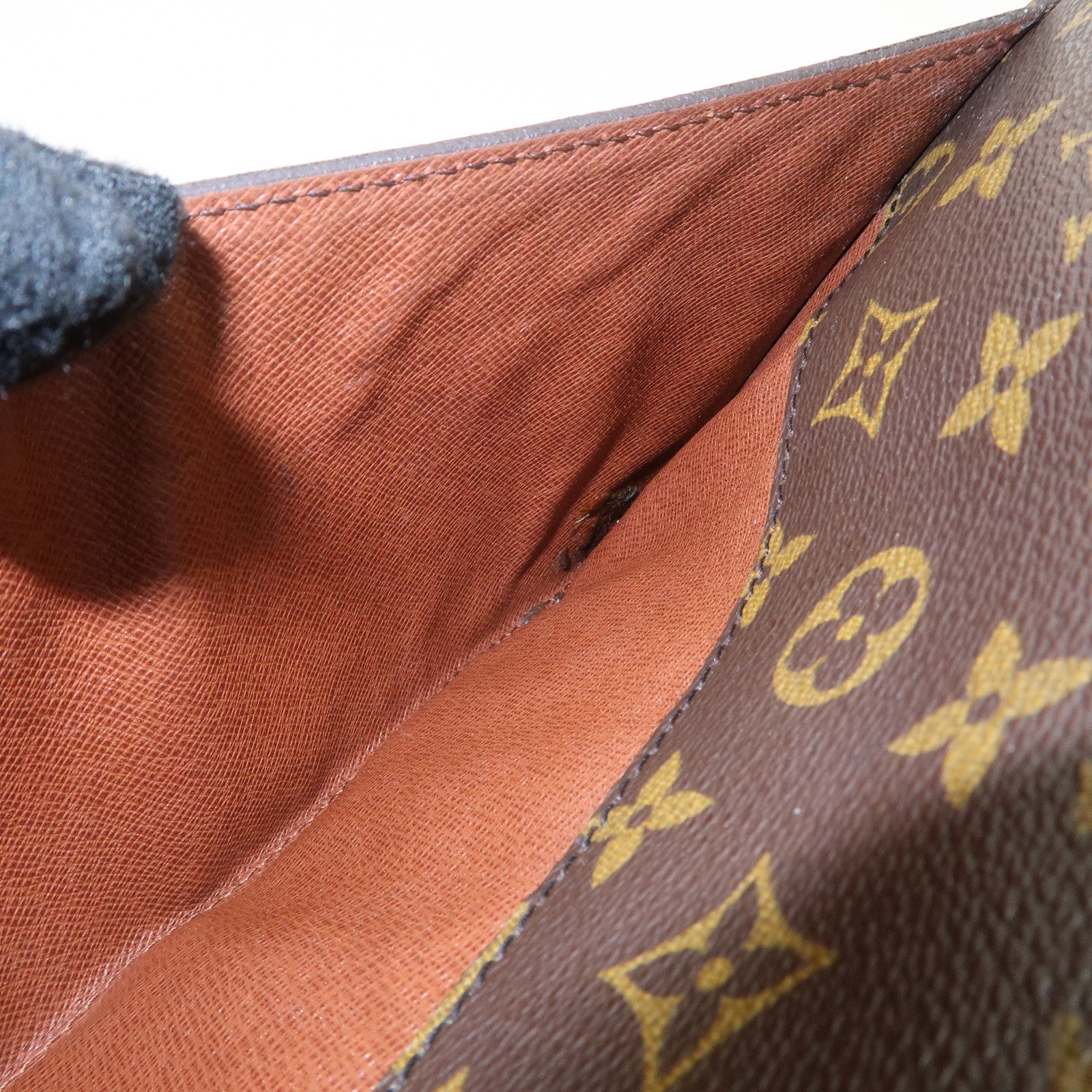 Louis Vuitton Monogram Bordeaux Shoulder Bag Hand Bag M51798 Used